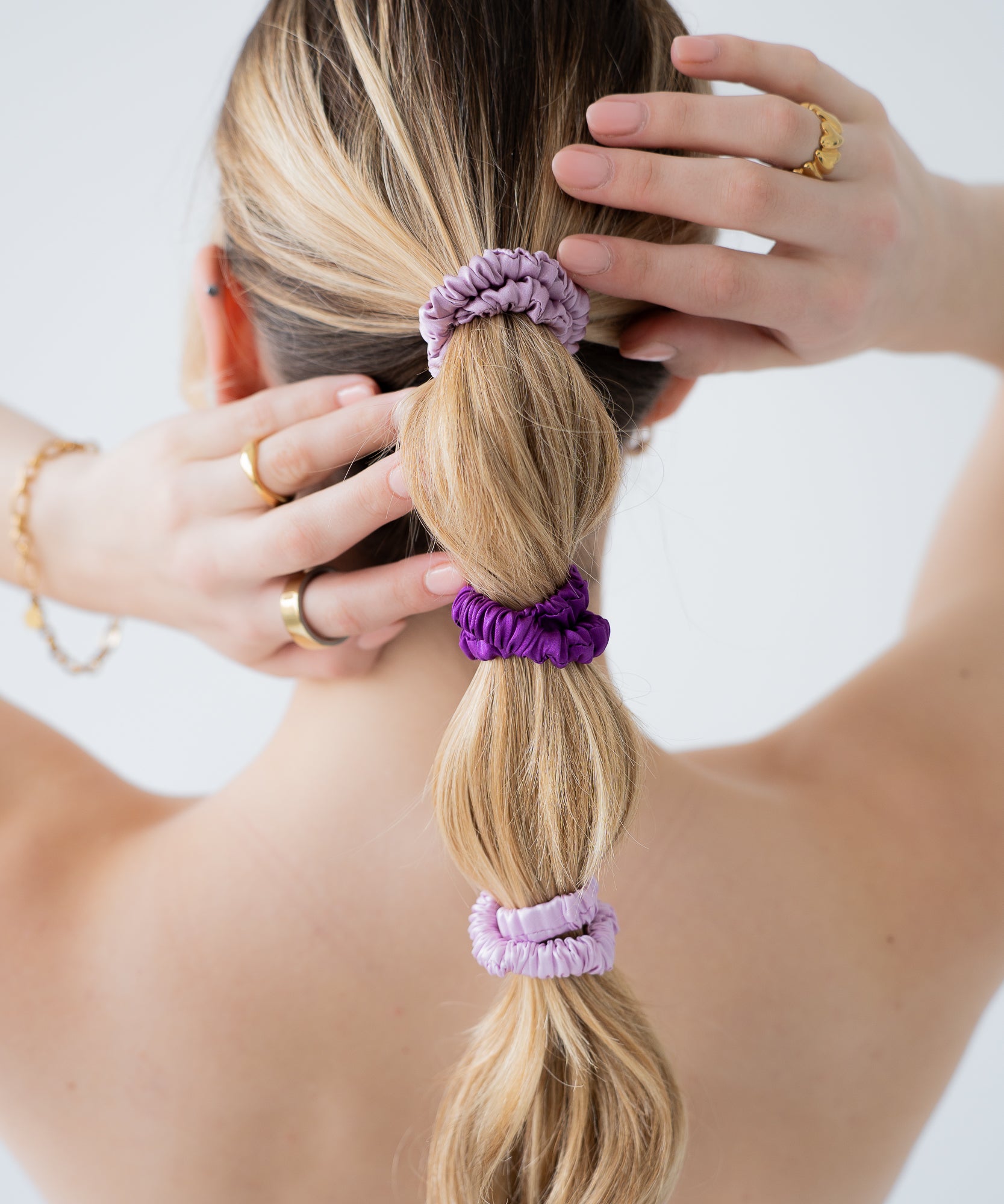 Petite Scrunchies aus Seide - Maison de Muse