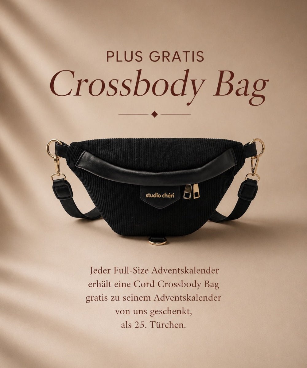 Adventskalender + GRATIS Crossbody-Bag | Limited - Rot - Studio Chéri