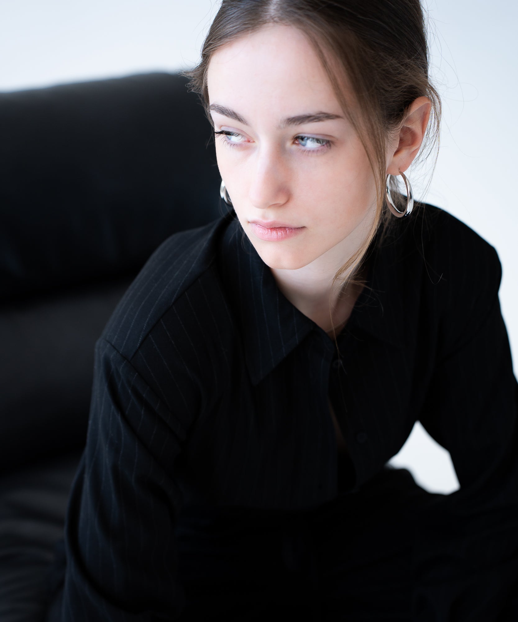 Bella - Silberkreolen - Silber - Studio Chéri