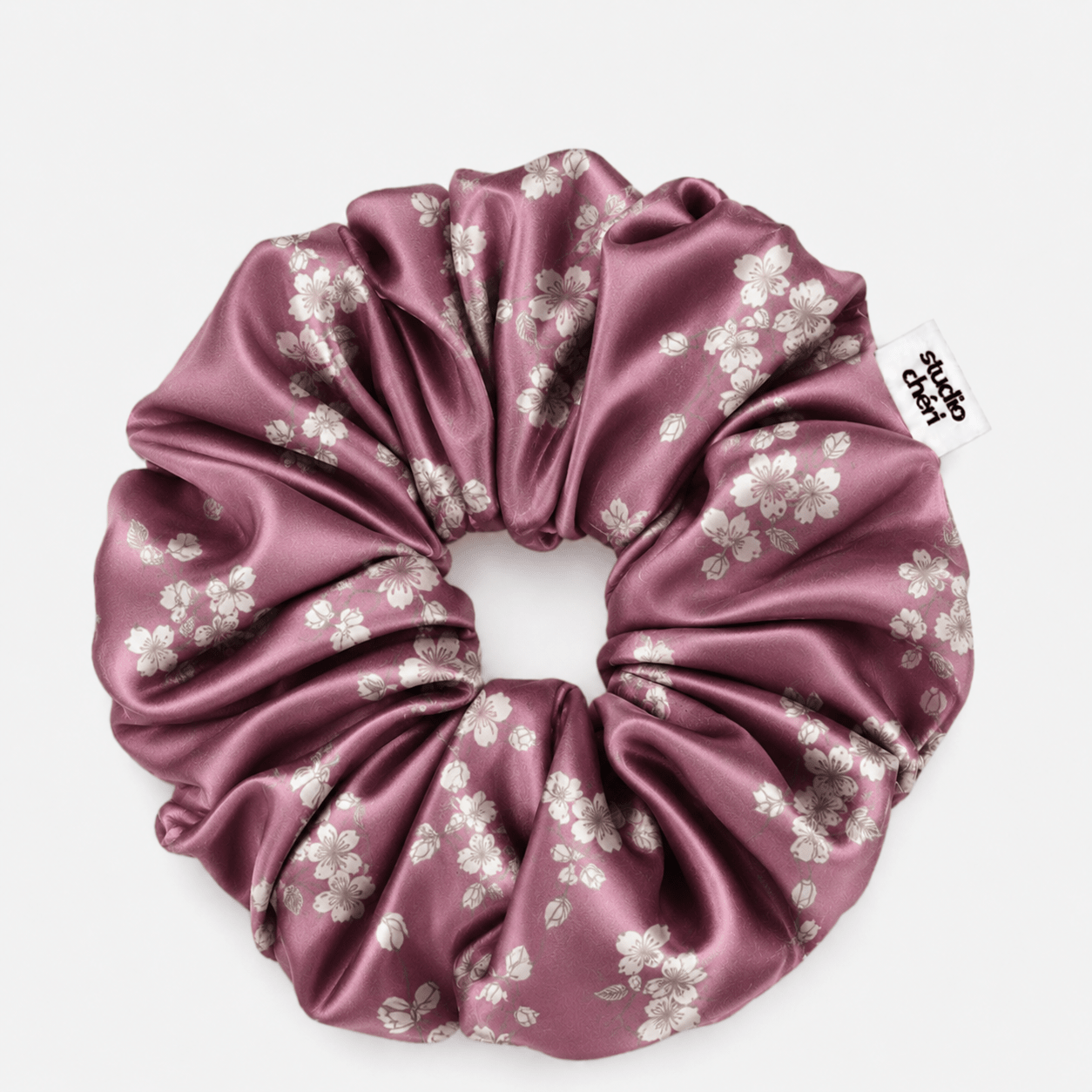 Berry Dreams - Scrunchie mit Blumen - rosa - Studio Chéri