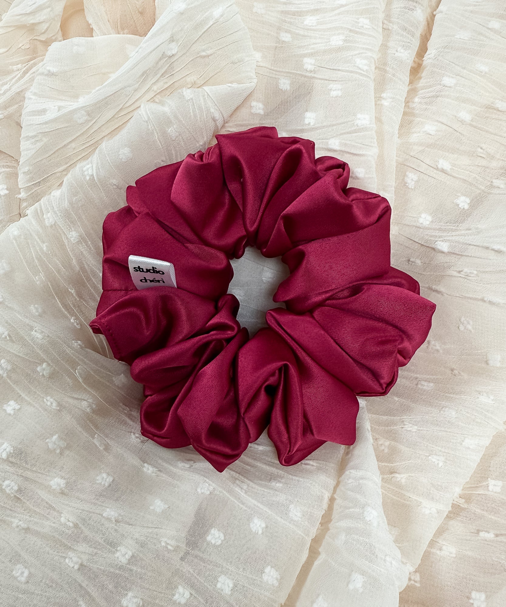 BORDEAUX - Surprise Scrunchie LIMITED - Grün - Studio Chéri