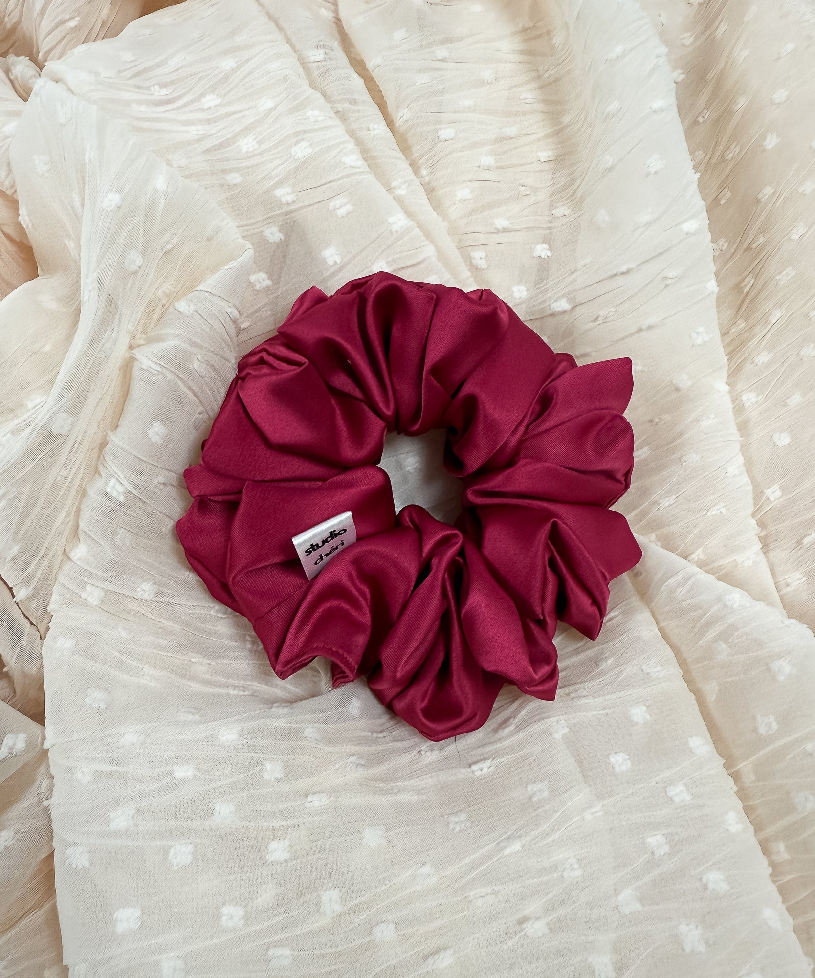 BORDEAUX - Surprise Scrunchie LIMITED - Grün - Studio Chéri