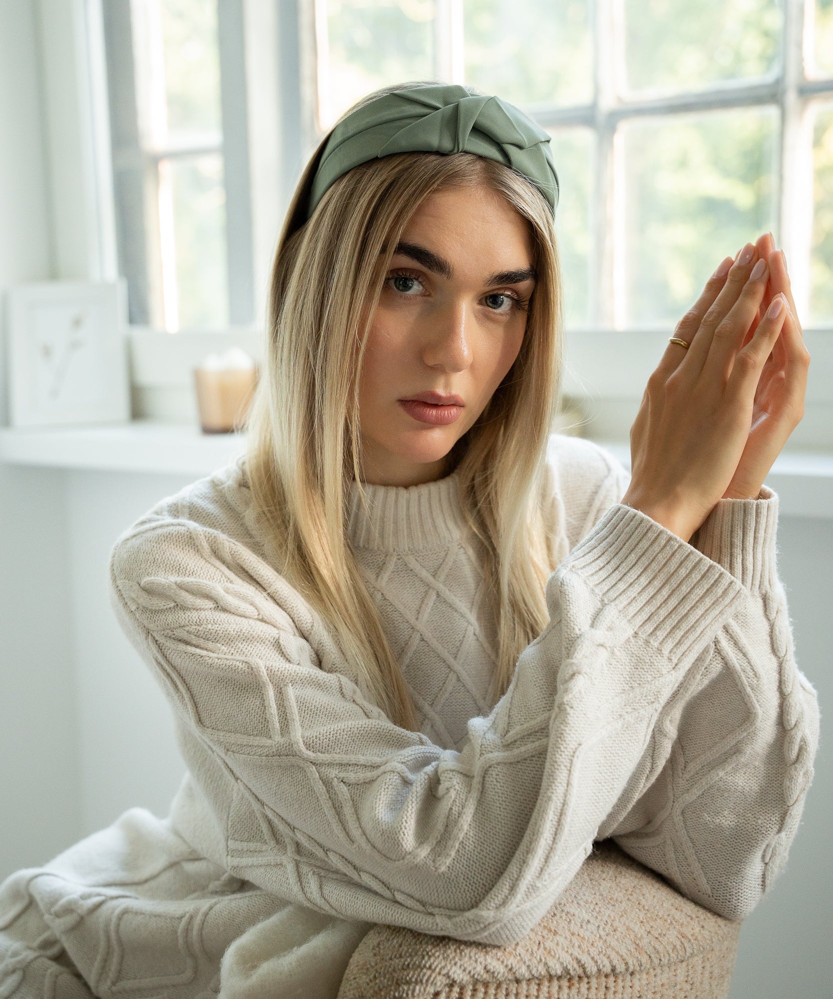 CAMILLE - Haarreifen | Green - Grün - Studio Chéri