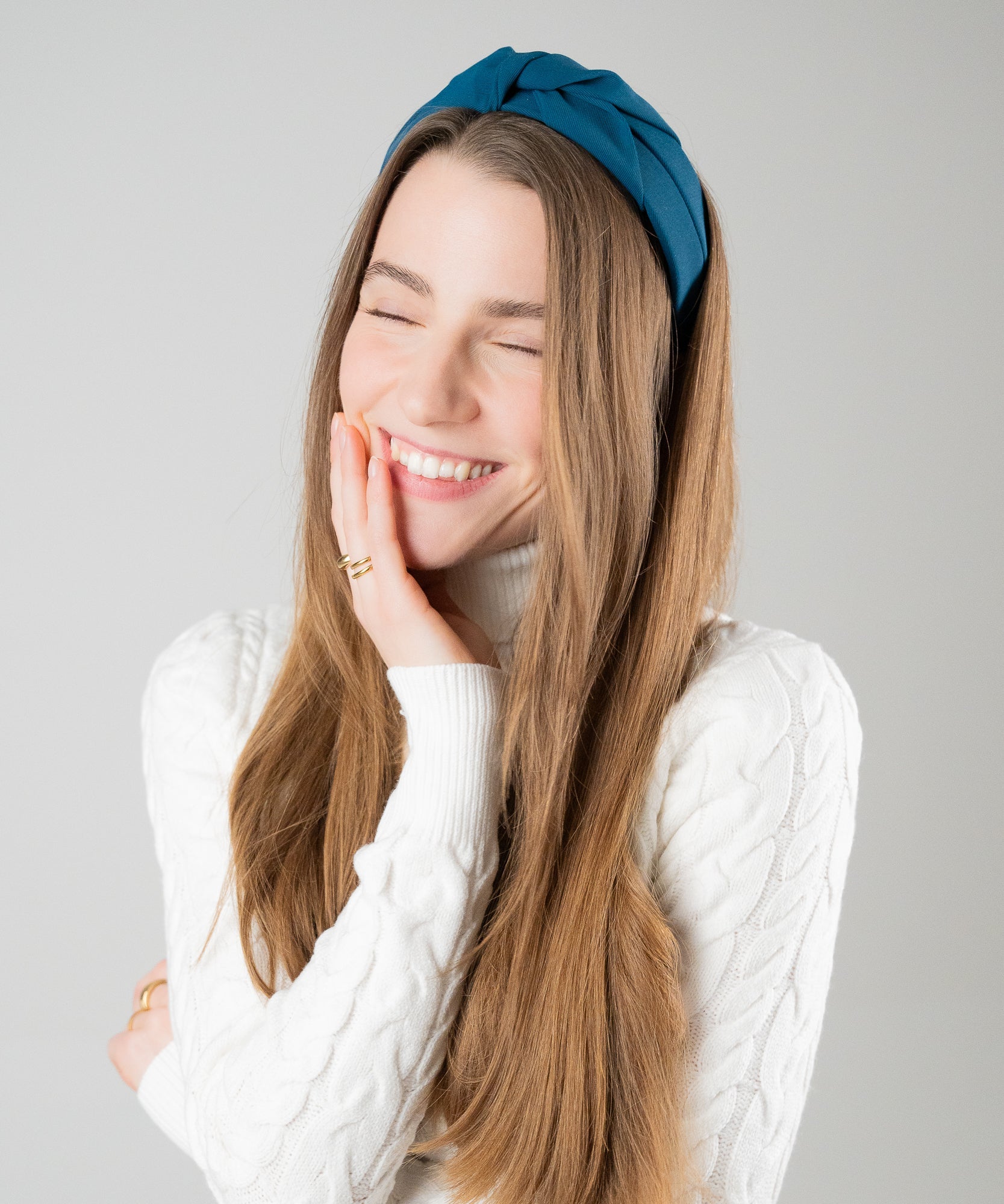 CAMILLE - Haarreifen | Petrol - Grün - Studio Chéri