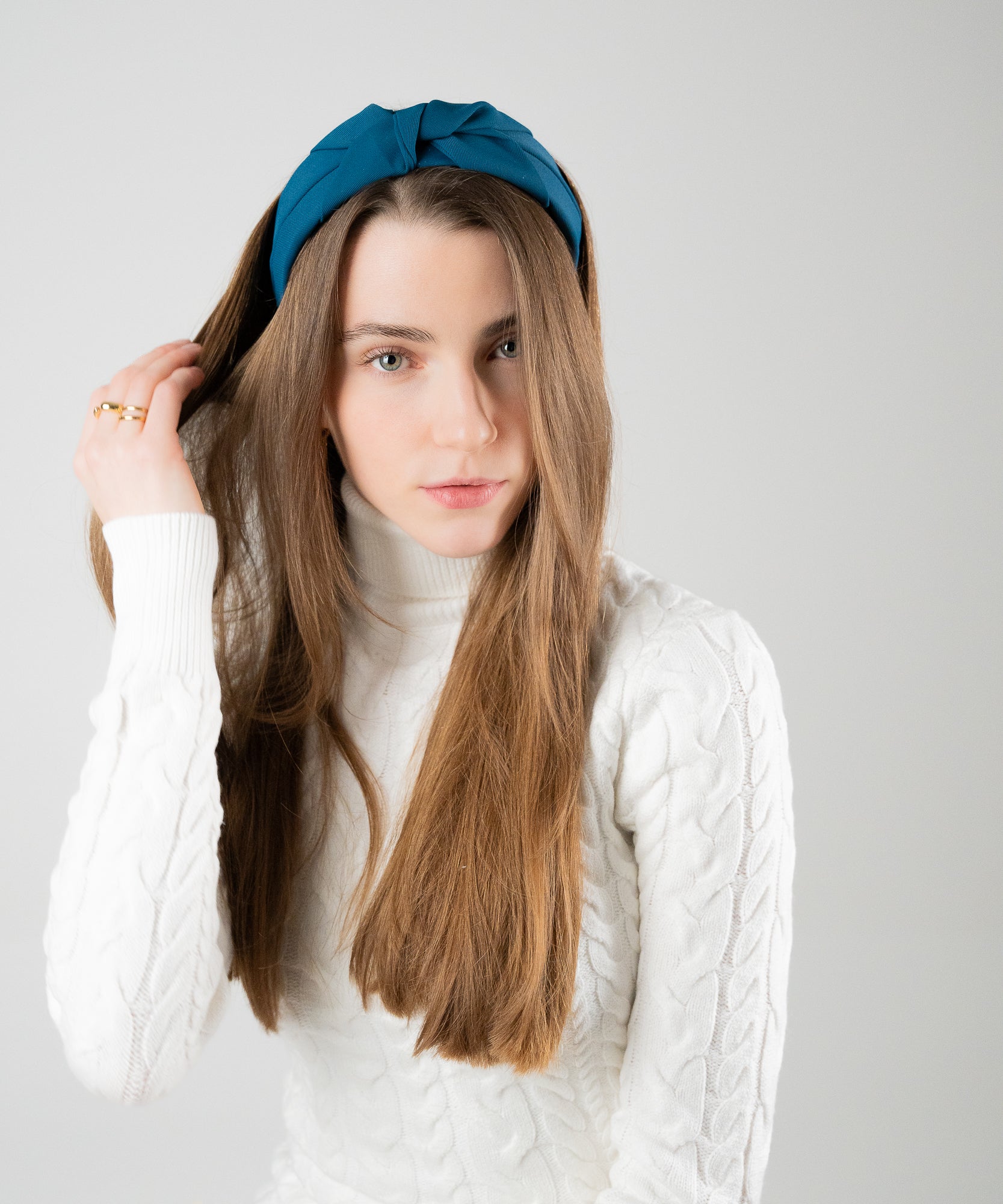 CAMILLE - Haarreifen | Petrol - Grün - Studio Chéri