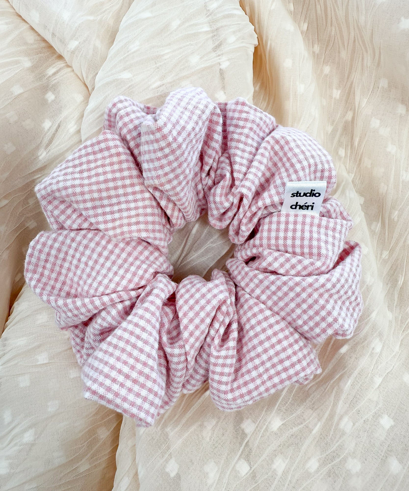 CHECKED - Surprise Scrunchie LIMITED - Grün - Studio Chéri