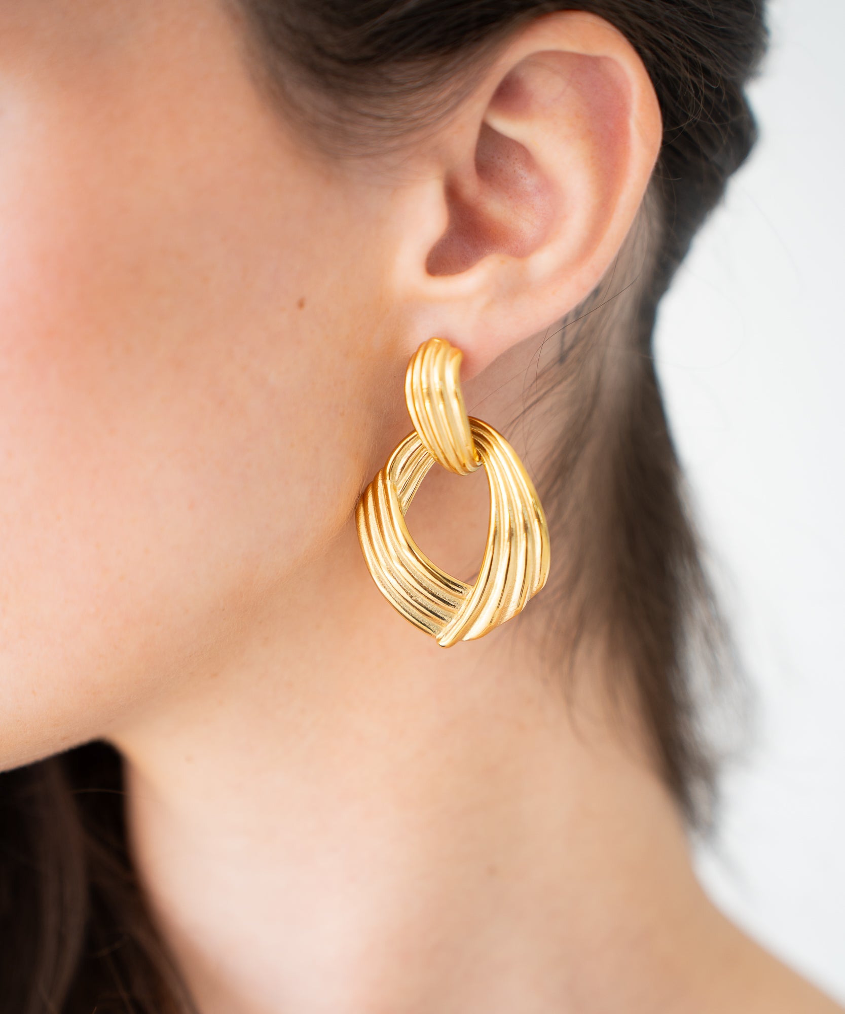 Clarisse - 18K Ohrringe - Gold - Studio Chéri