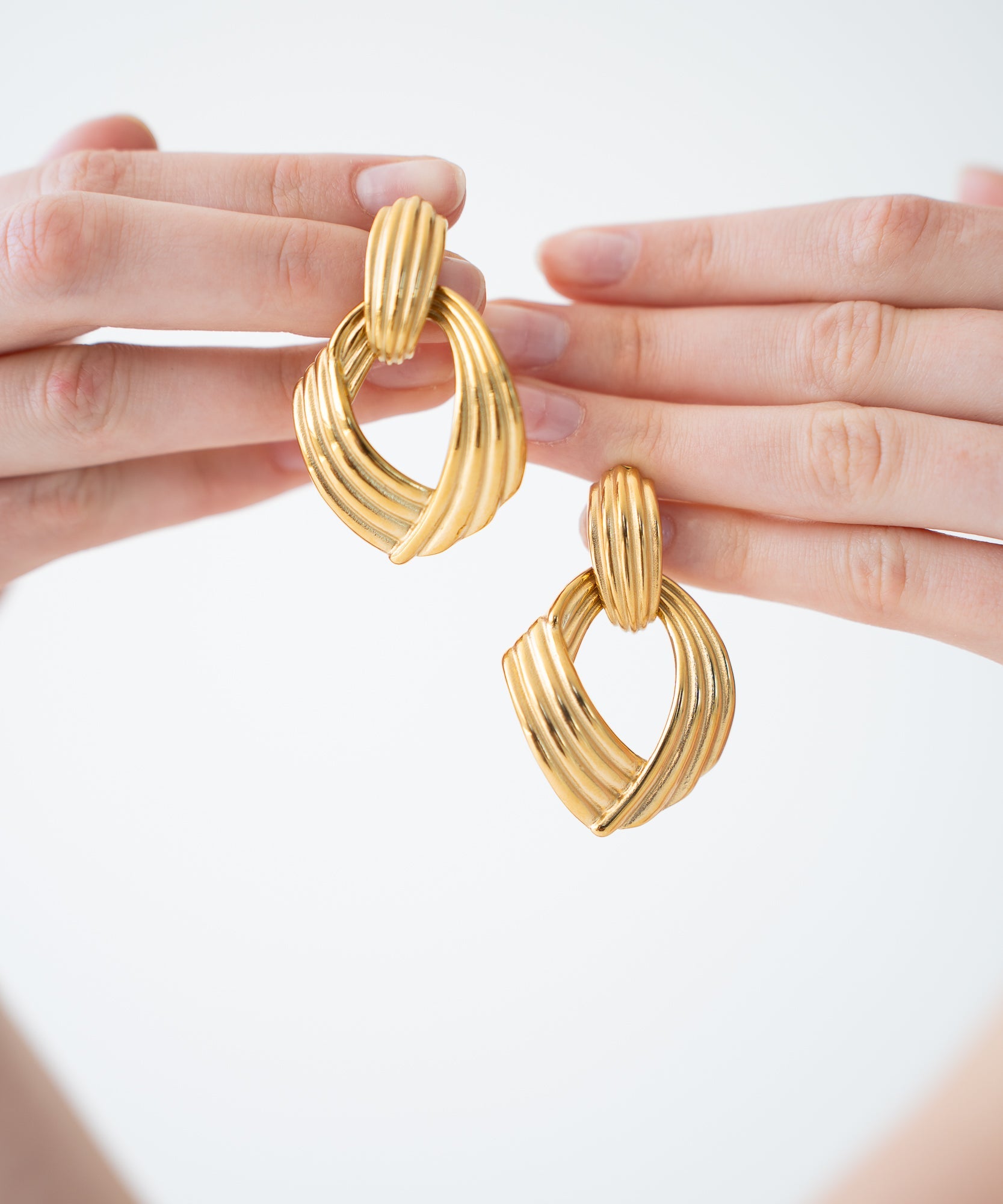 Clarisse - 18K Ohrringe - Gold - Studio Chéri