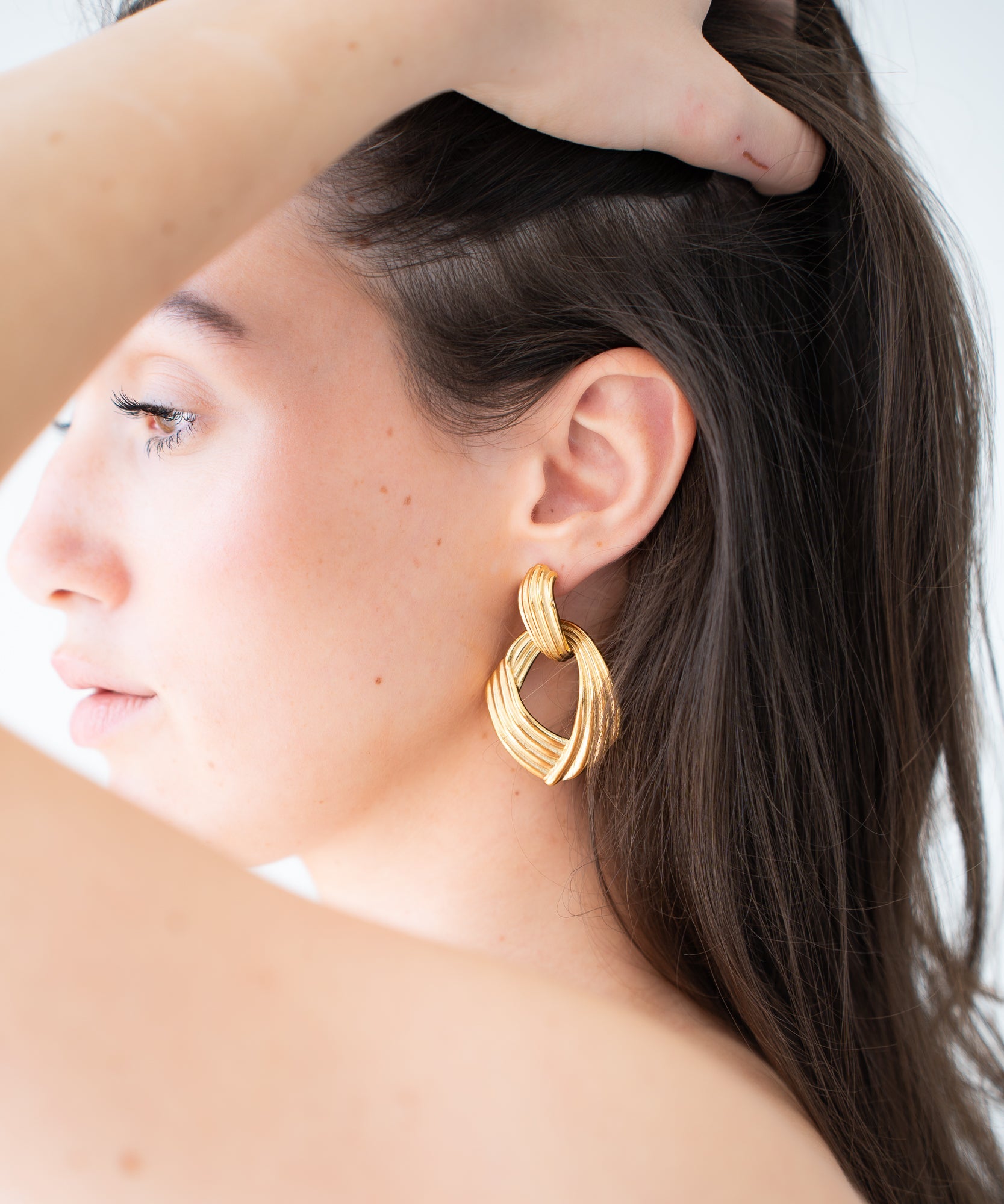 Clarisse - 18K Ohrringe - Gold - Studio Chéri