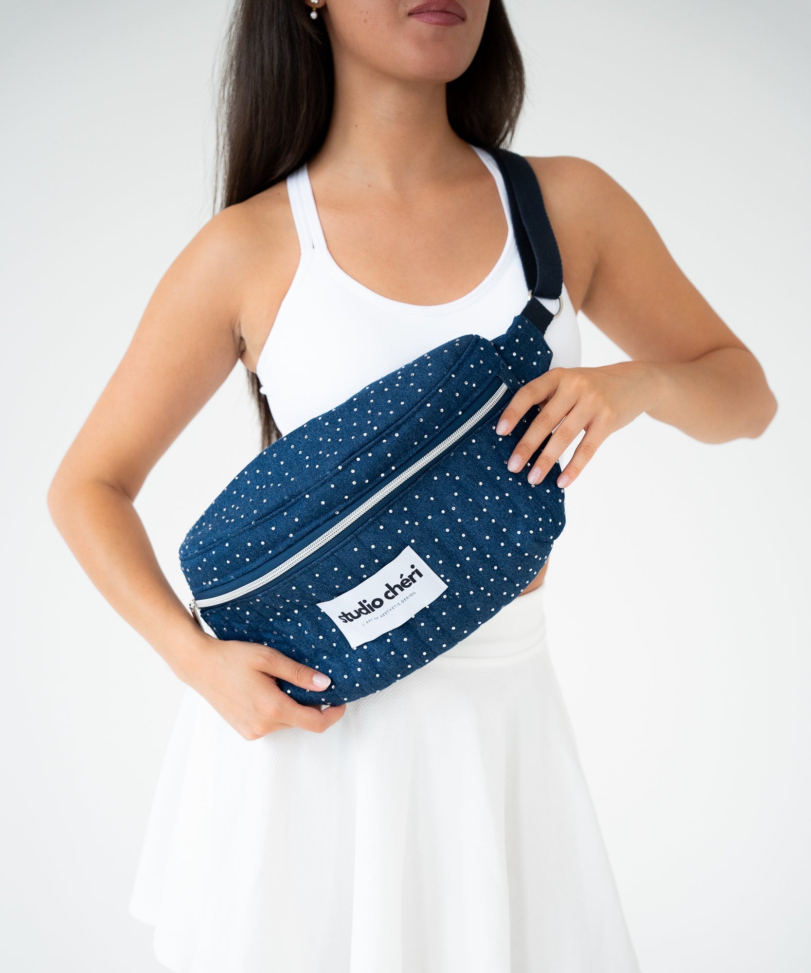 Crossbody Bag - After Dark - blau - Studio Chéri