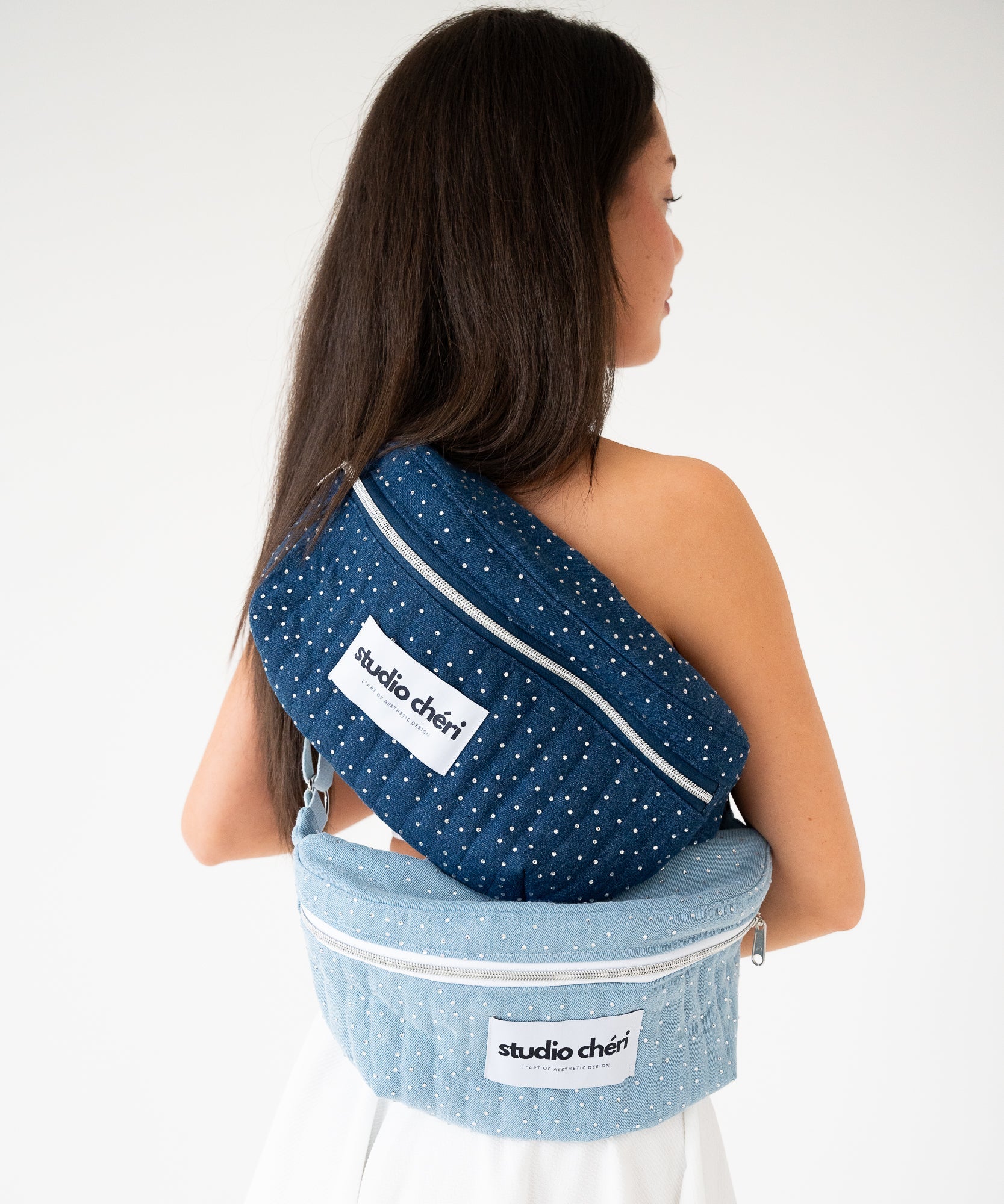 Crossbody Bag - After Dark - blau - Studio Chéri