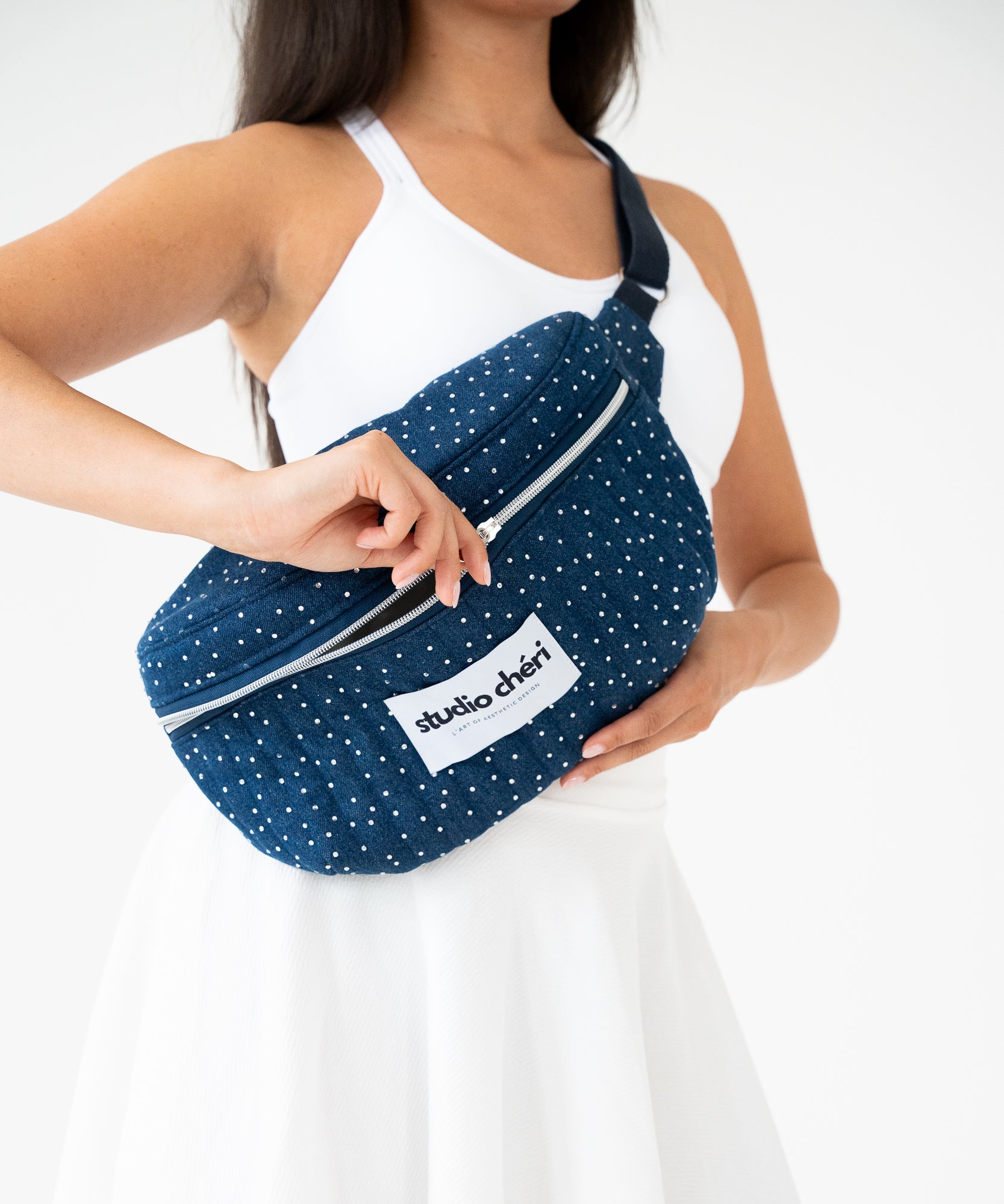 Crossbody Bag - After Dark - blau - Studio Chéri
