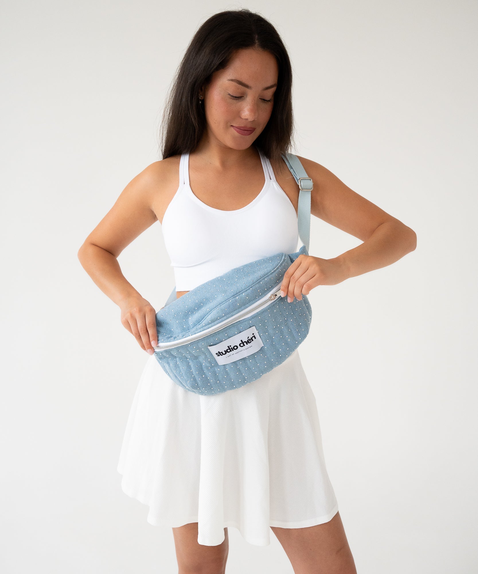 Crossbody Bag - Morning Sun - blau - Studio Chéri
