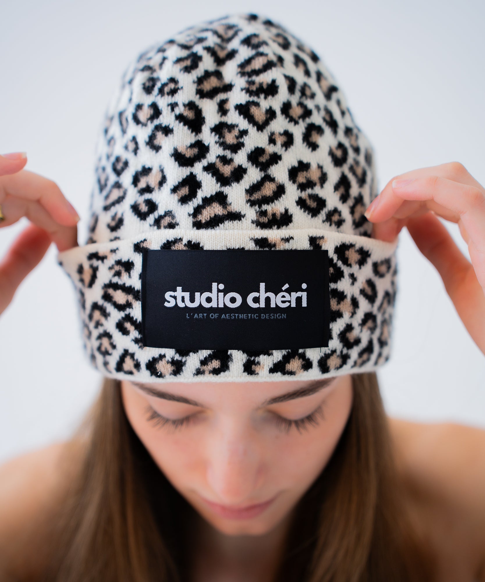 Dakota - Leomütze aus Merinowolle - Braun - Studio Chéri
