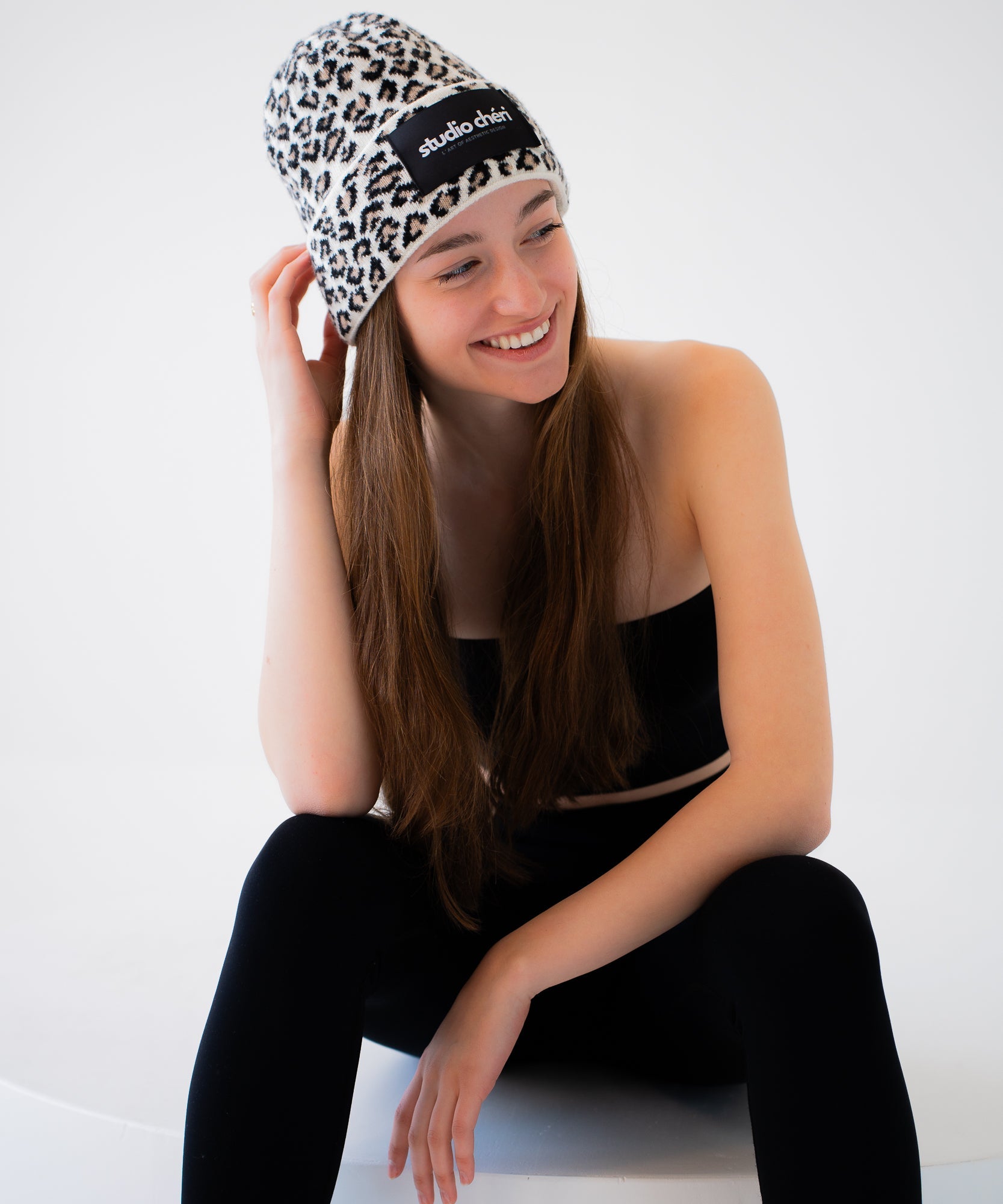 Dakota - Leomütze aus Merinowolle - Braun - Studio Chéri