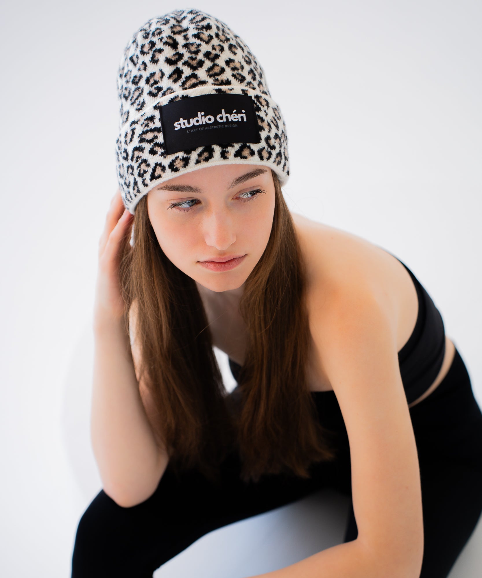 Dakota - Leomütze aus Merinowolle - Braun - Studio Chéri