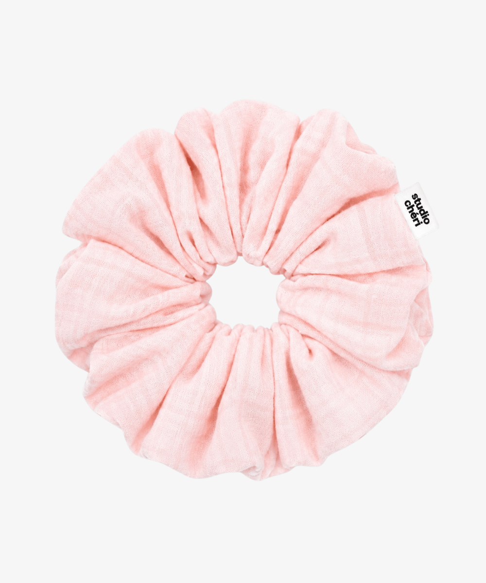 Ella - Musselin Scrunchie Blush - rosa - Studio Chéri