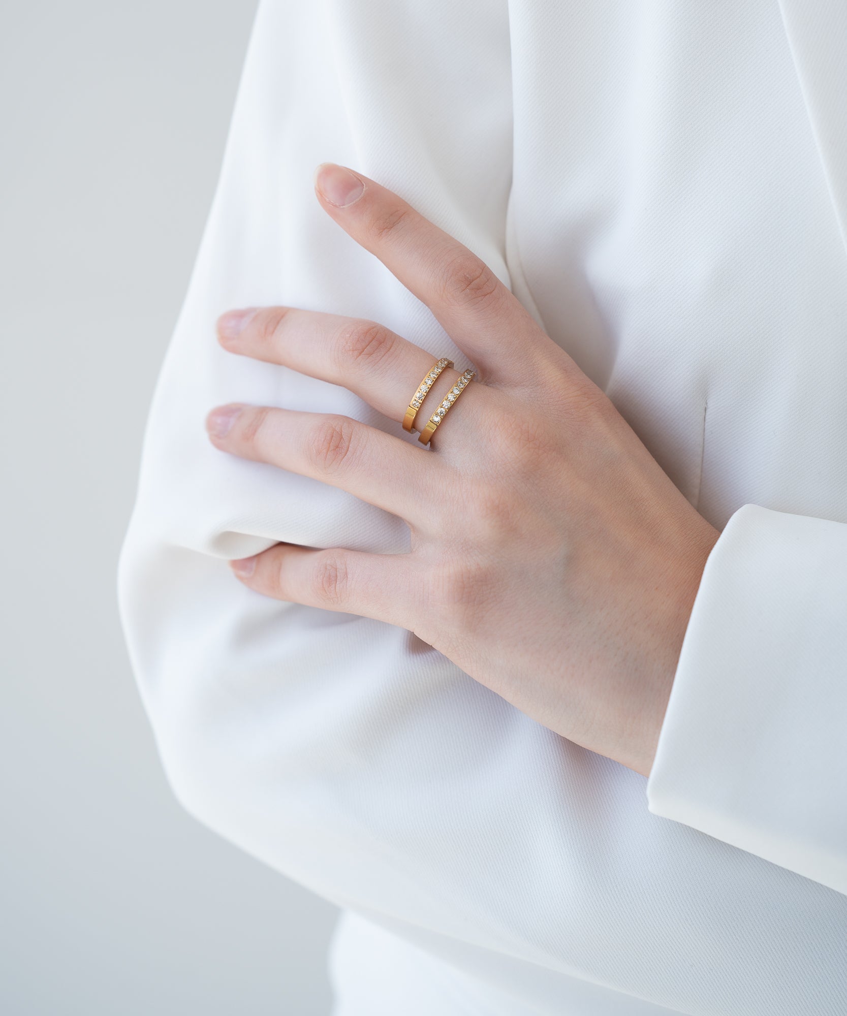 Esme - 18K Goldring - Gold - Studio Chéri