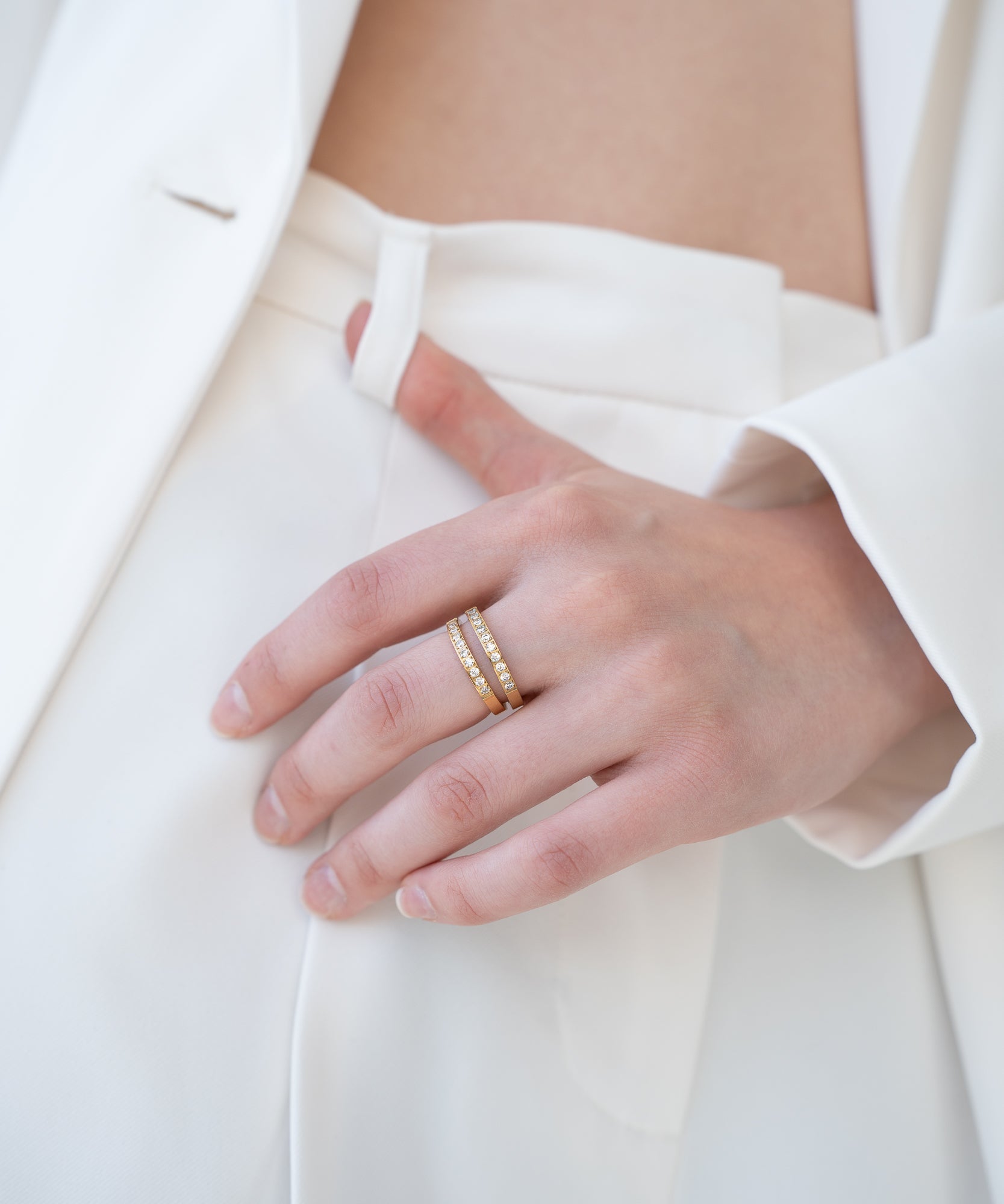 Esme - 18K Goldring - Gold - Studio Chéri
