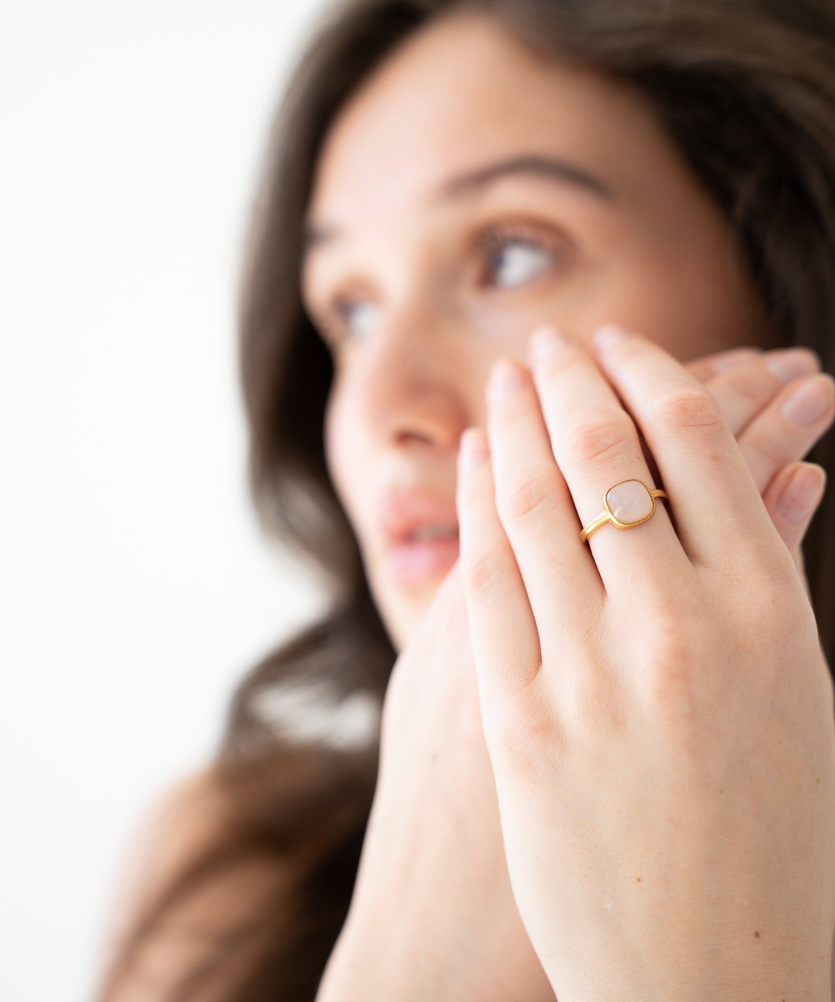Fiora - 18K Goldring - Gold - Studio Chéri