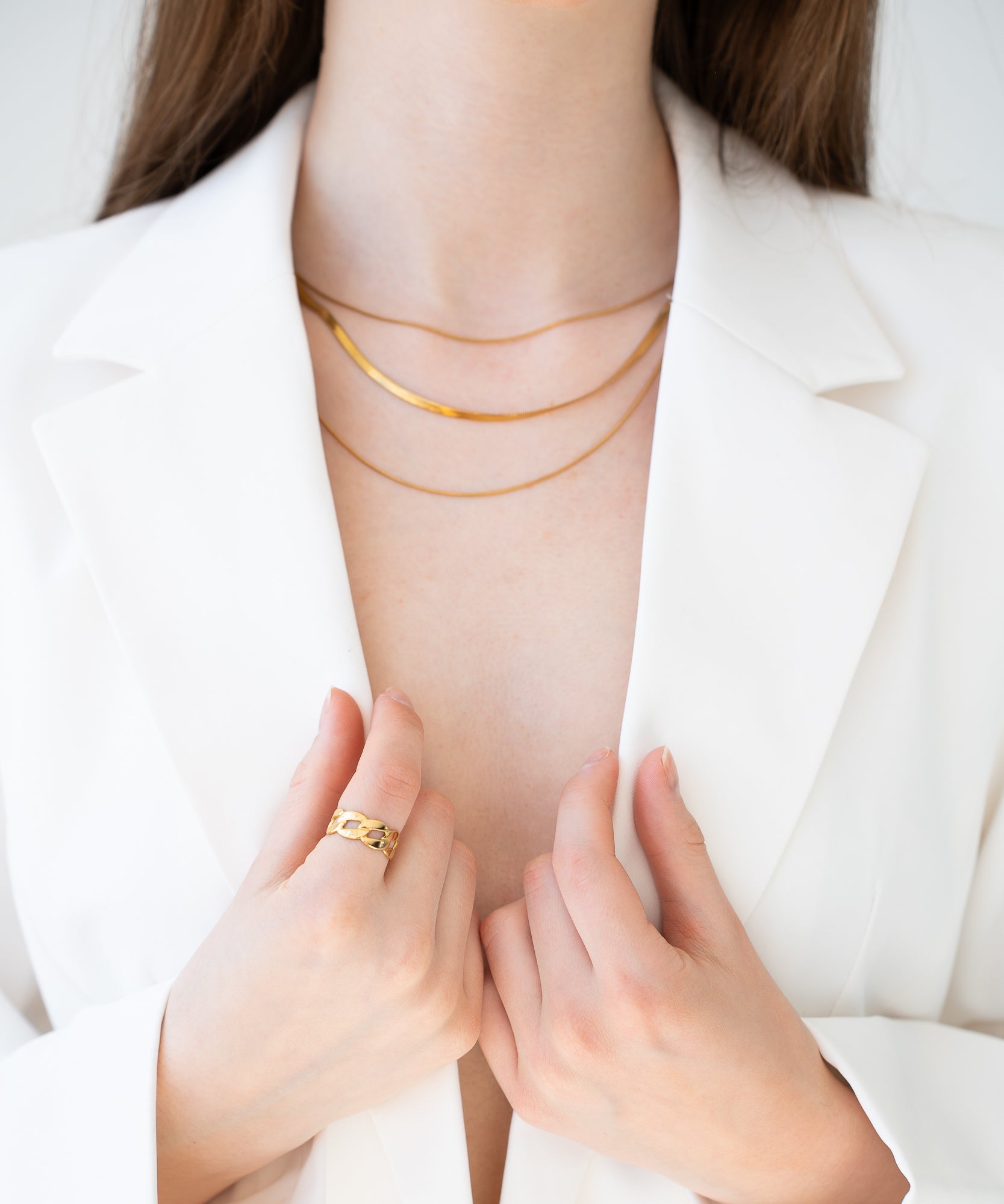 Grace - 18K Goldkette - Gold - Studio Chéri