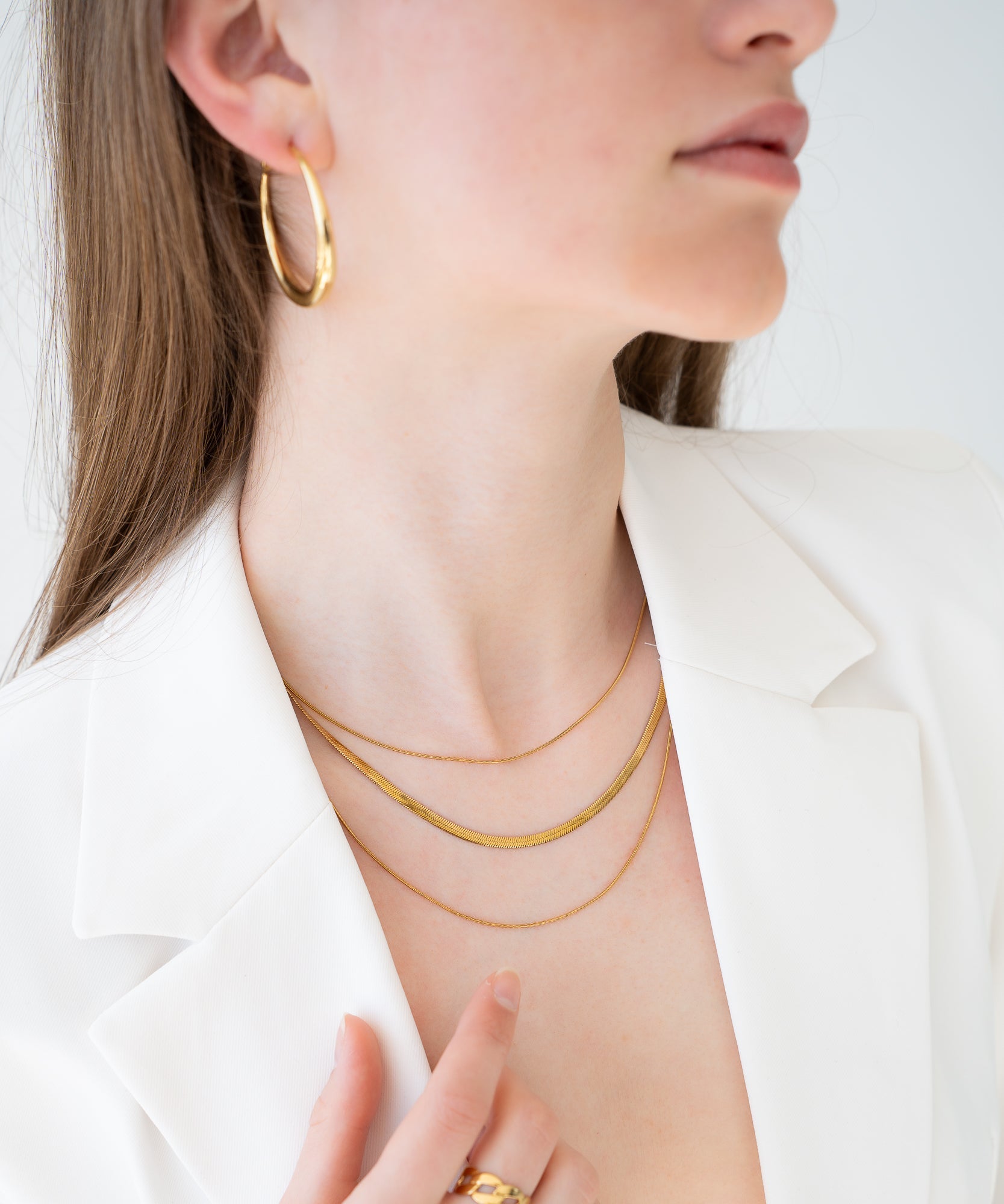 Grace - 18K Goldkette - Gold - Studio Chéri