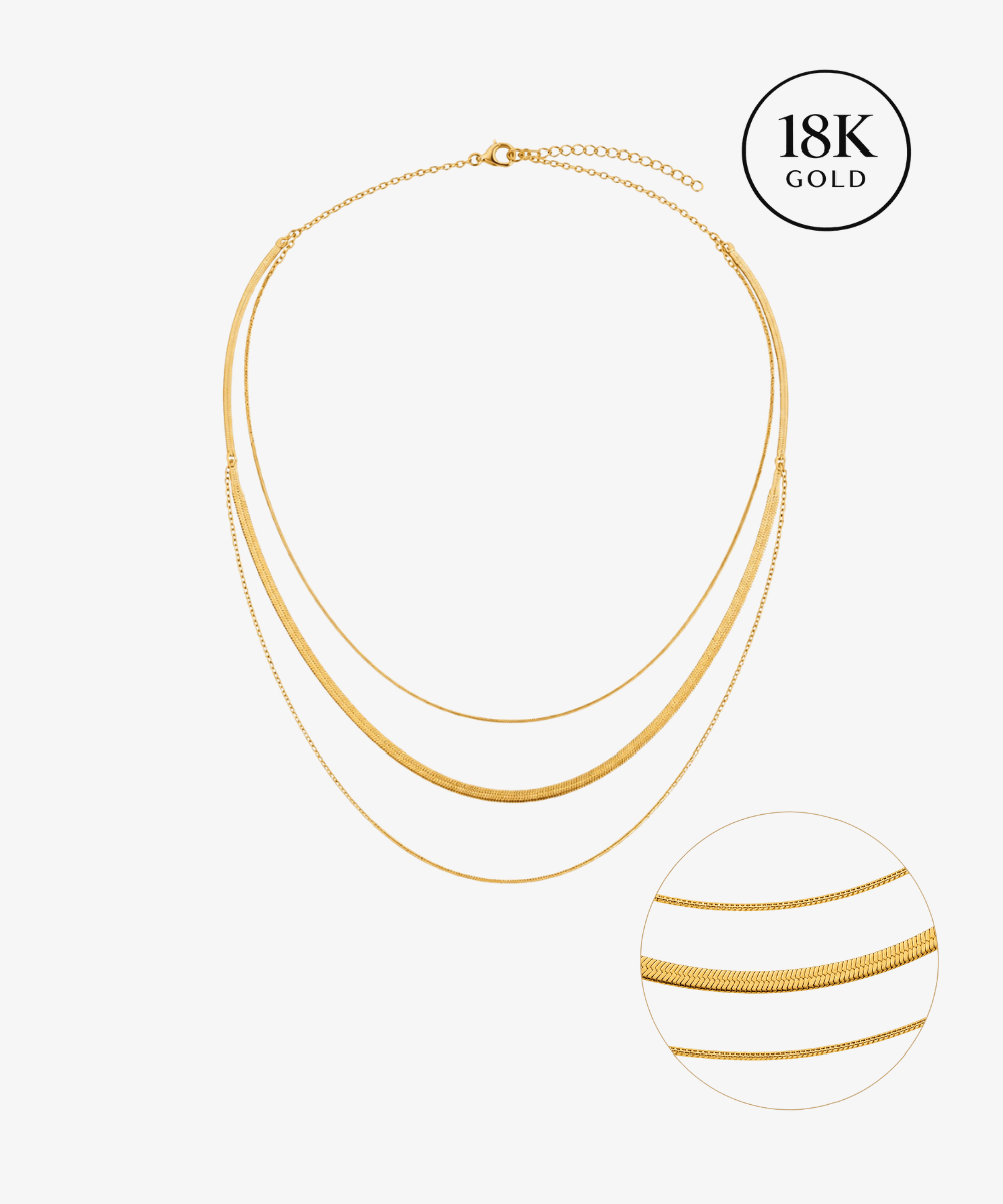 Grace - 18K Goldkette - Gold - Studio Chéri