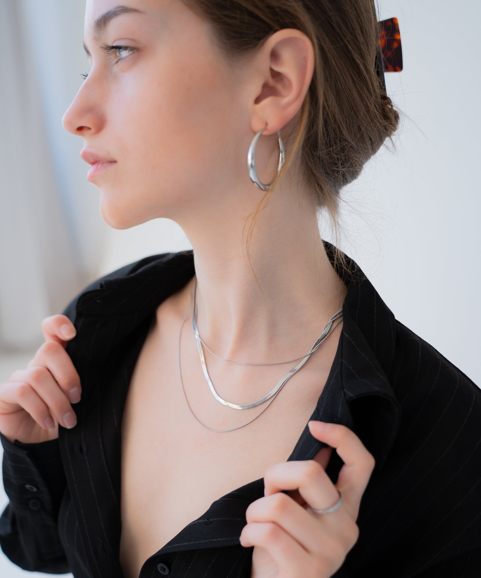 Grace - Silberkette - silber - Studio Chéri