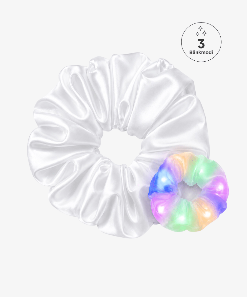 LED Scrunchie - White - Weiß - Studio Chéri