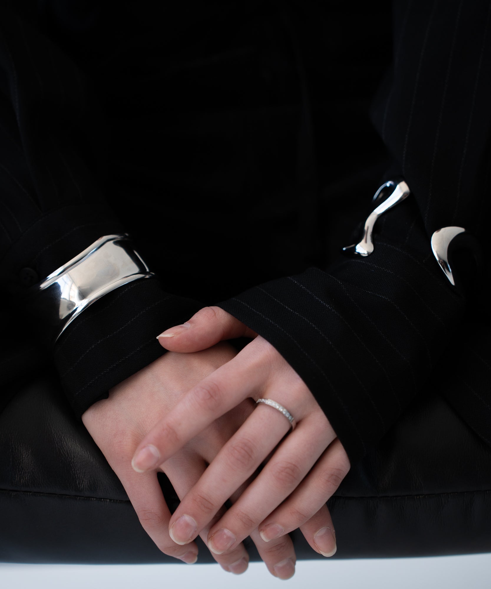 Léony - Silberarmreif - silber - Studio Chéri