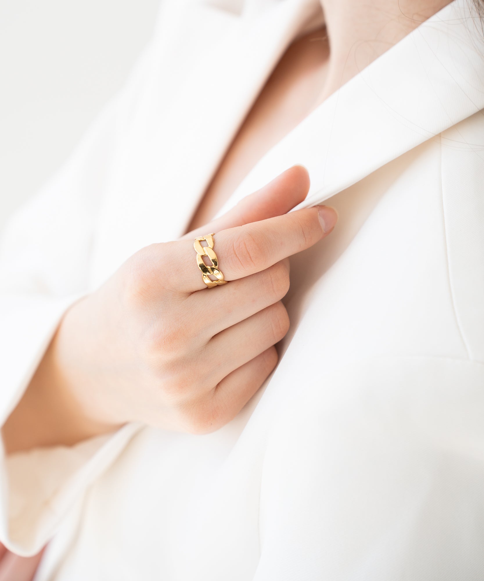 Penelope - 18K Goldring - Gold - Studio Chéri