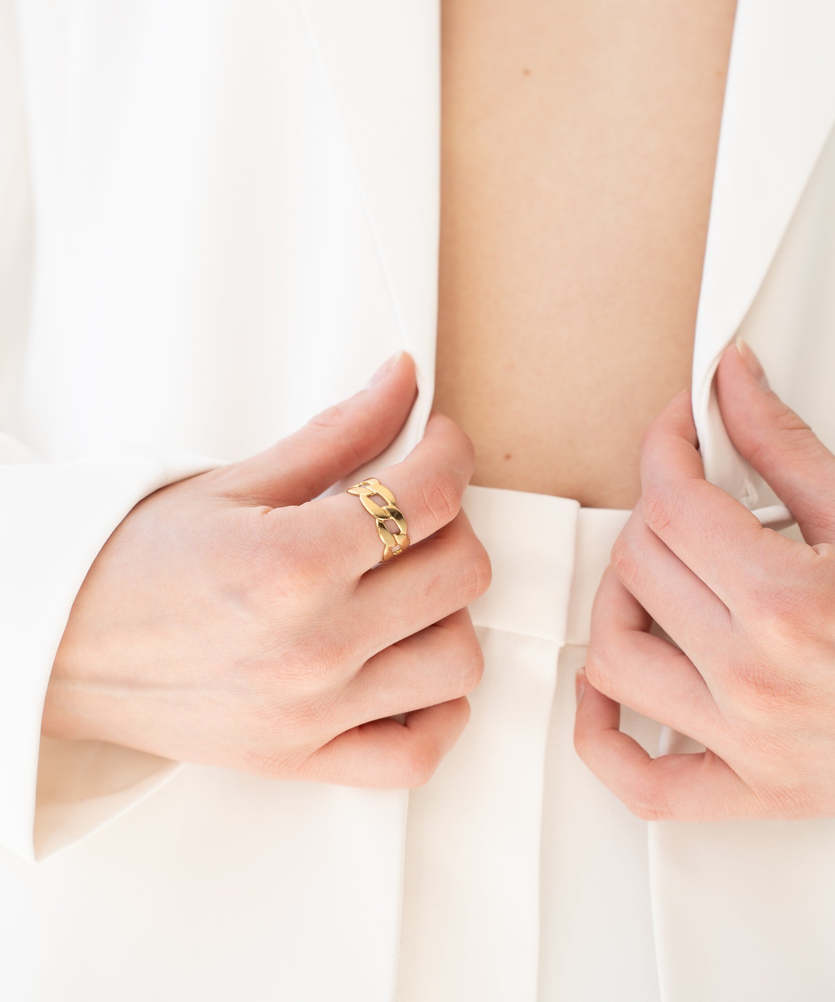 Penelope - 18K Goldring - Gold - Studio Chéri