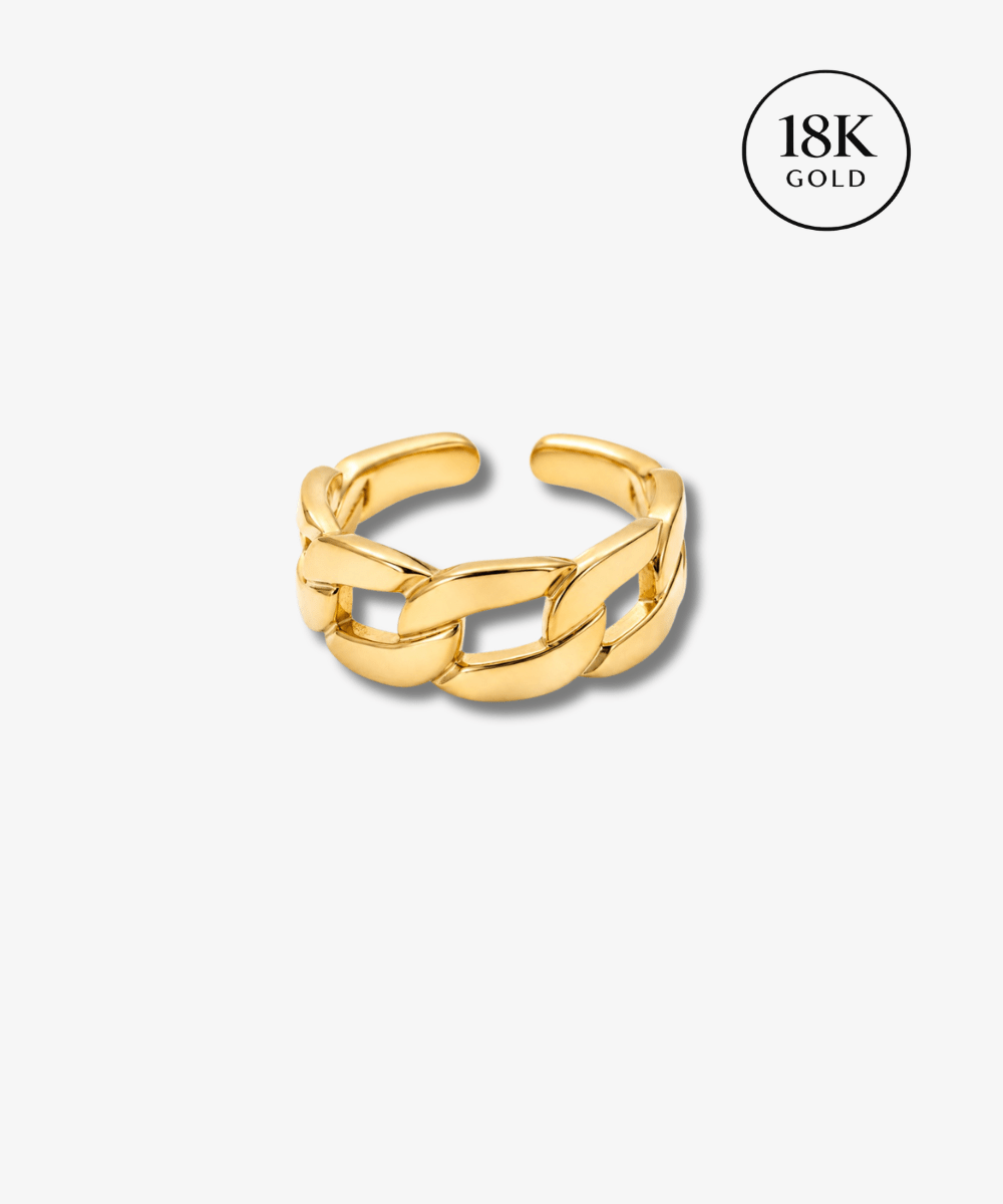 Penelope - 18K Goldring - Gold - Studio Chéri