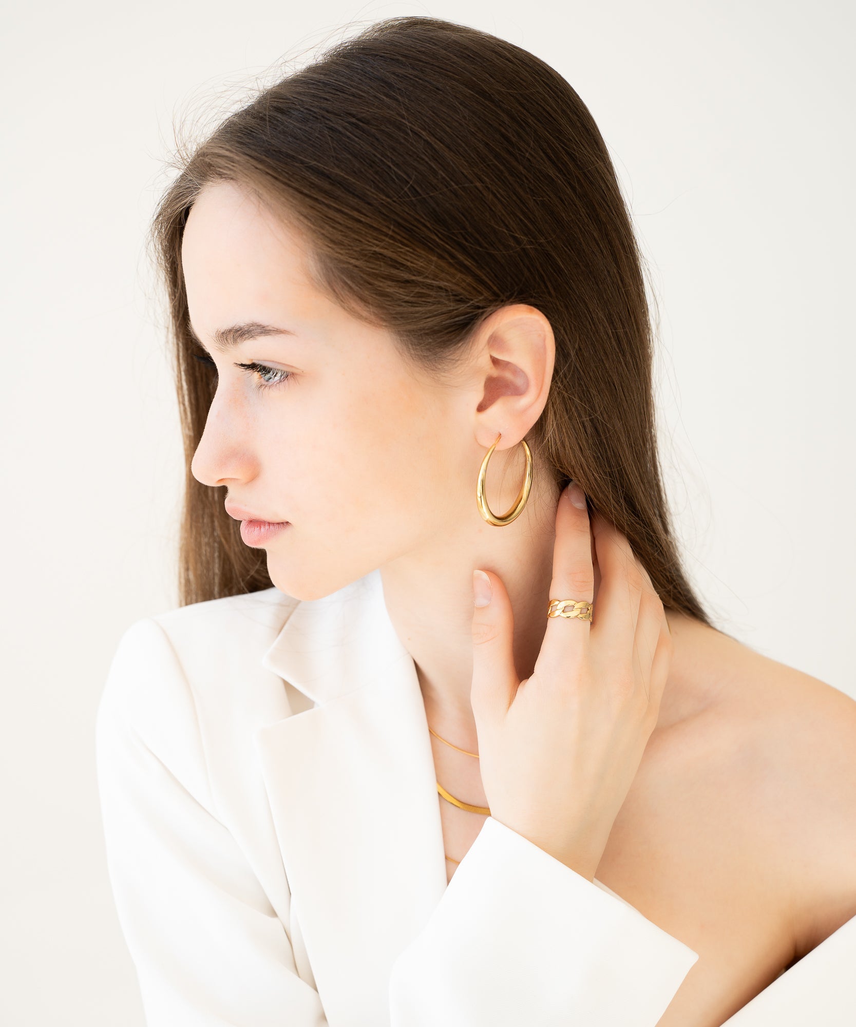 Penelope - 18K Goldring - Gold - Studio Chéri