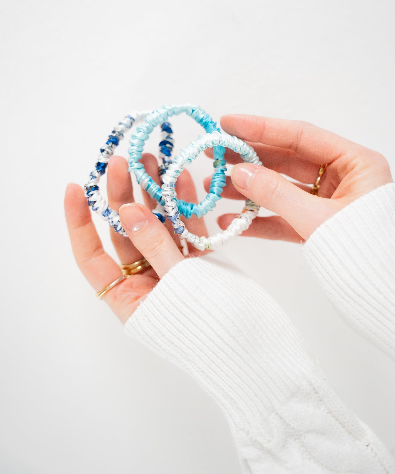 Petite Scrunchies | Lumière - Blau - Studio Chéri