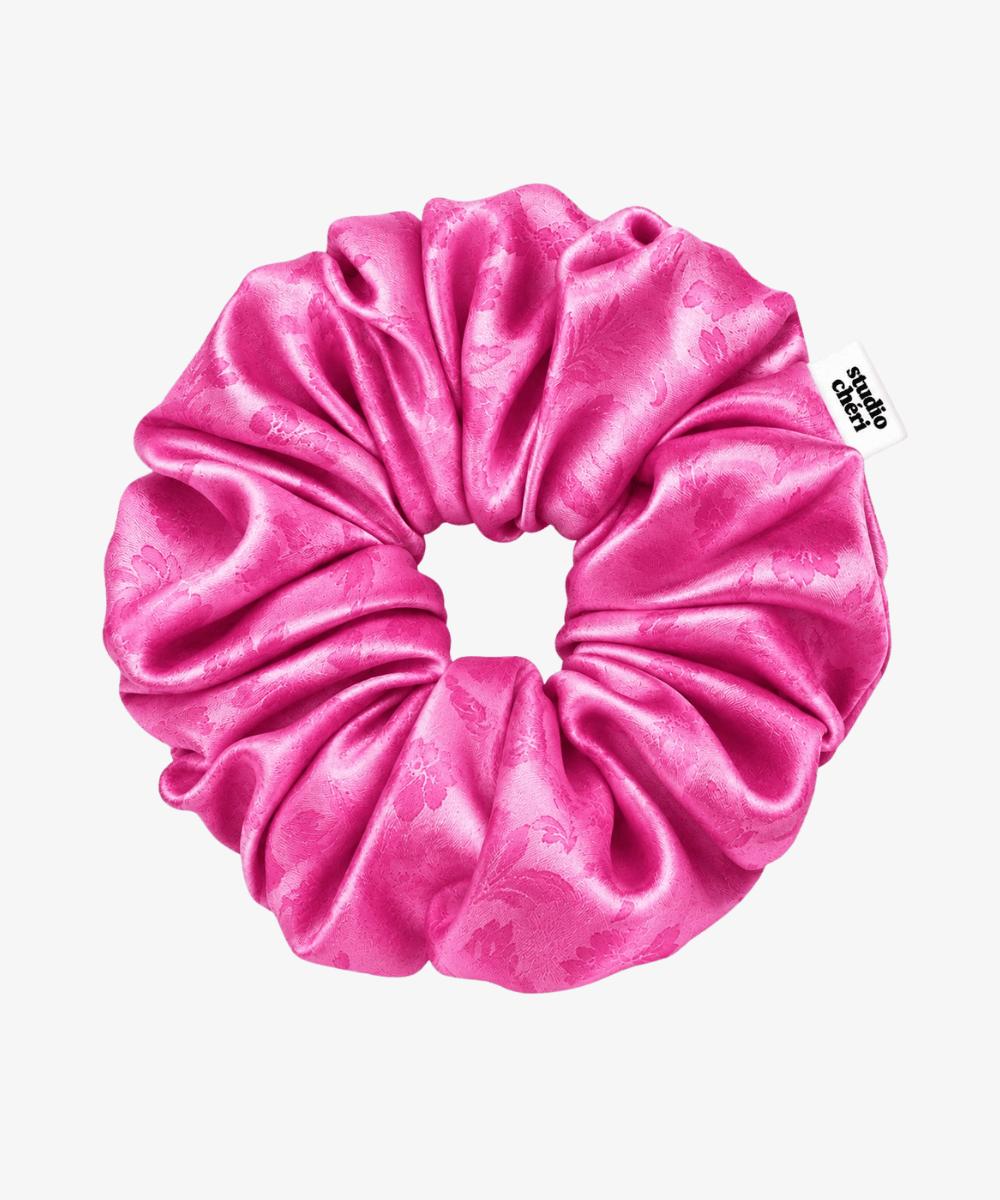 Pretty in Pink - Scrunchie mit Blümchenmuster - Pink - Studio Chéri