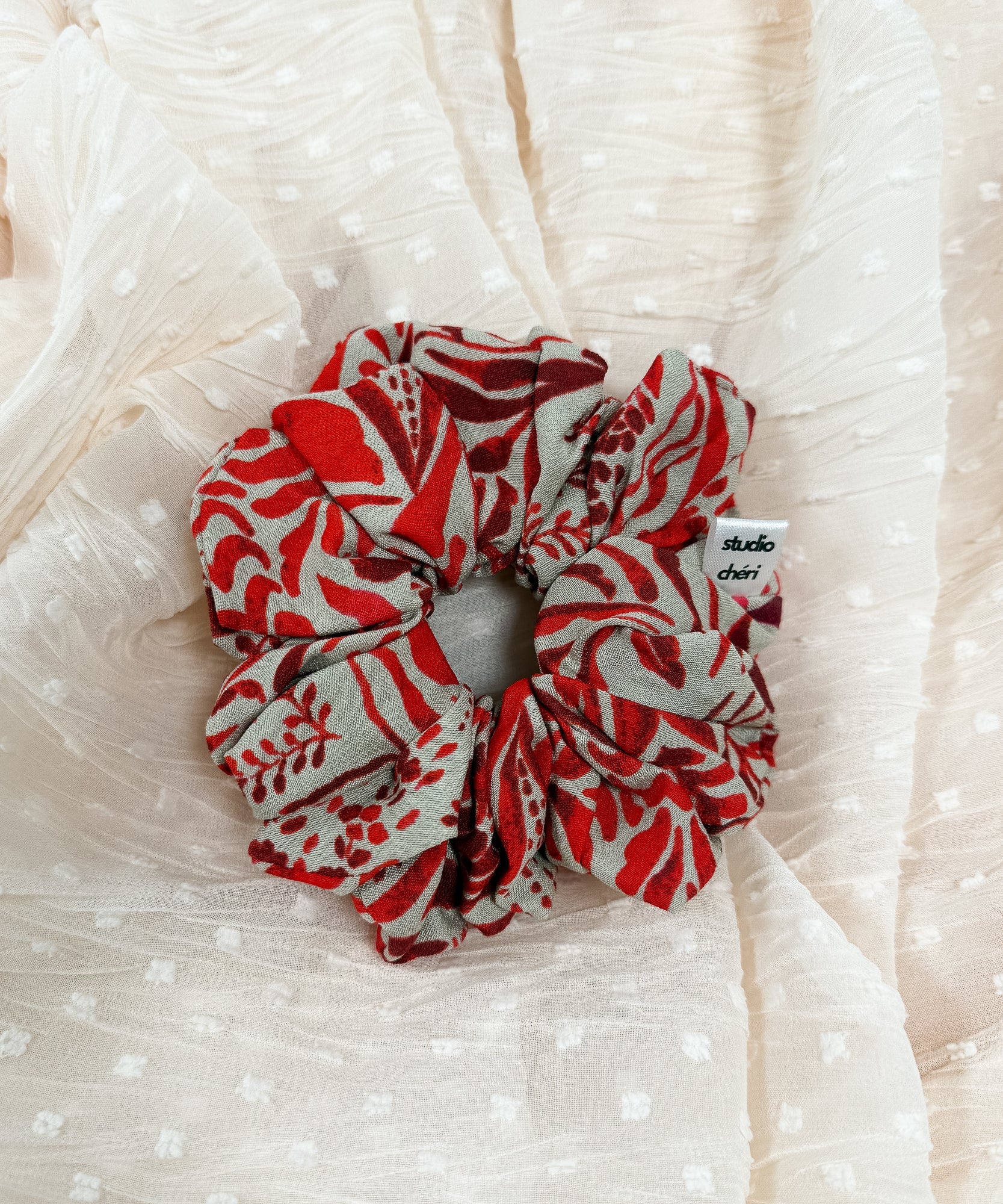 RED VELVET - Surprise Scrunchie - Grün - Studio Chéri