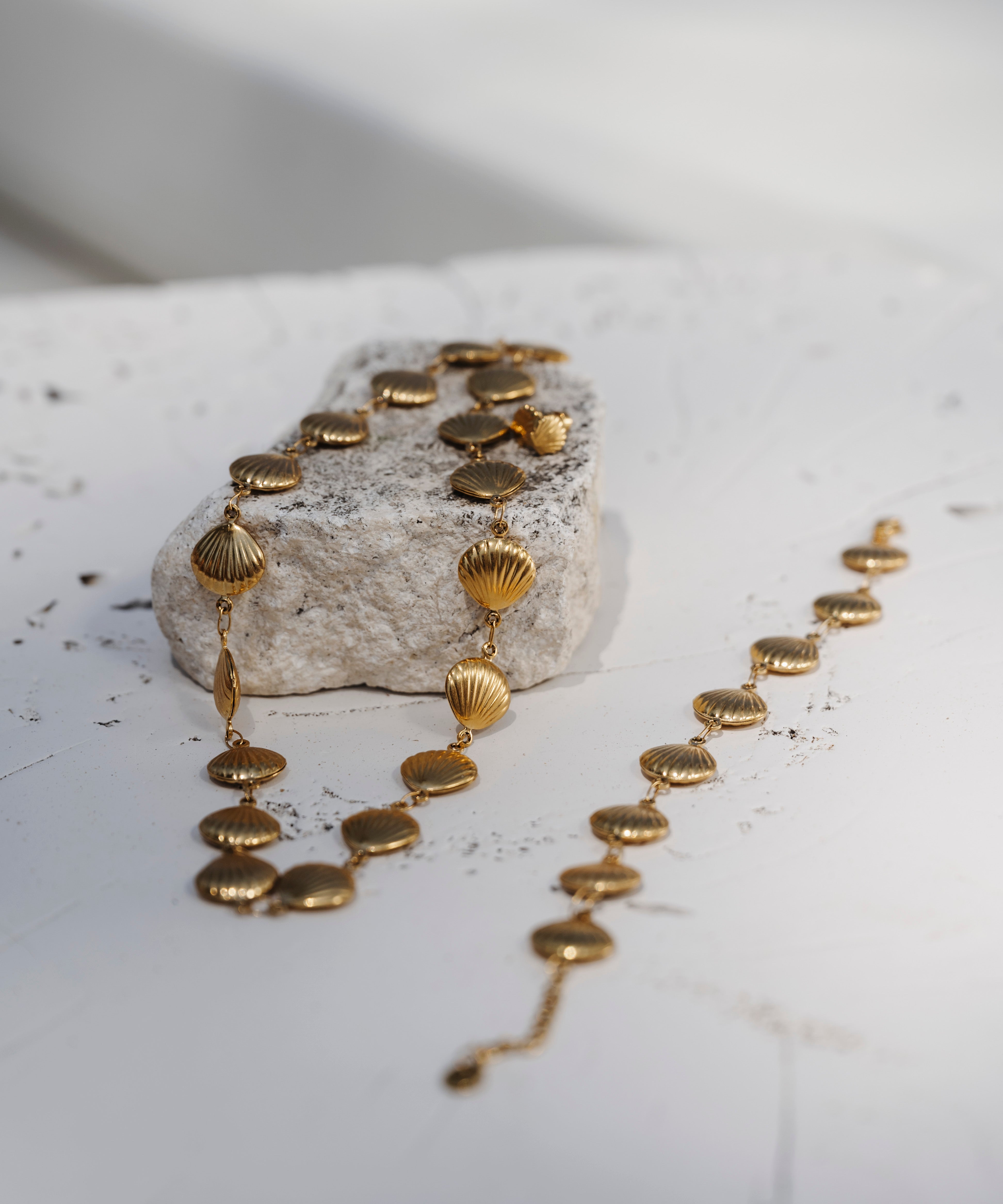 Salt - 18K Gold Muschel-Armband - gold - Studio Chéri