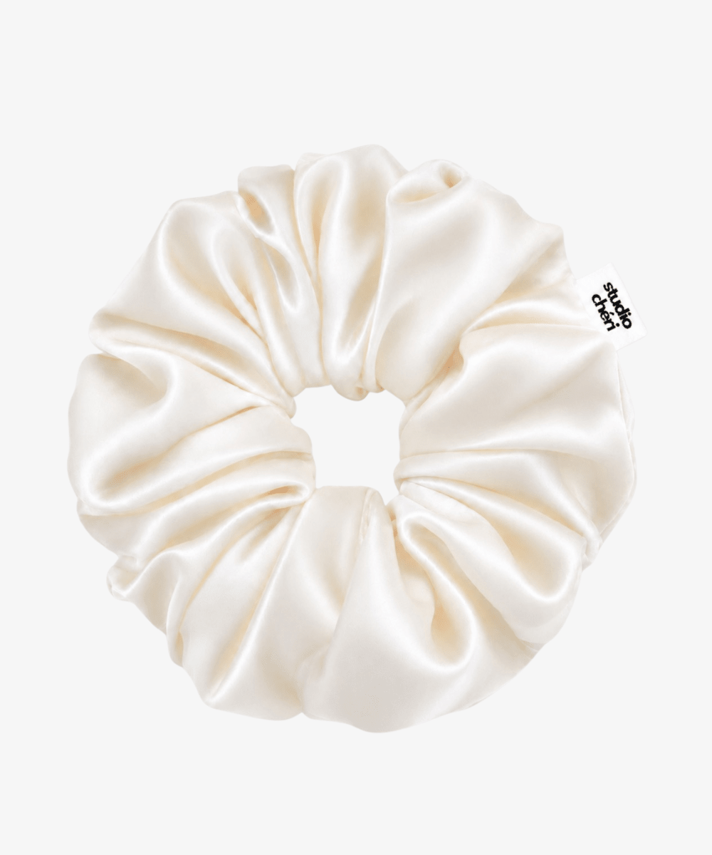 Satin Scrunchie - Creme - Beige - Studio Chéri