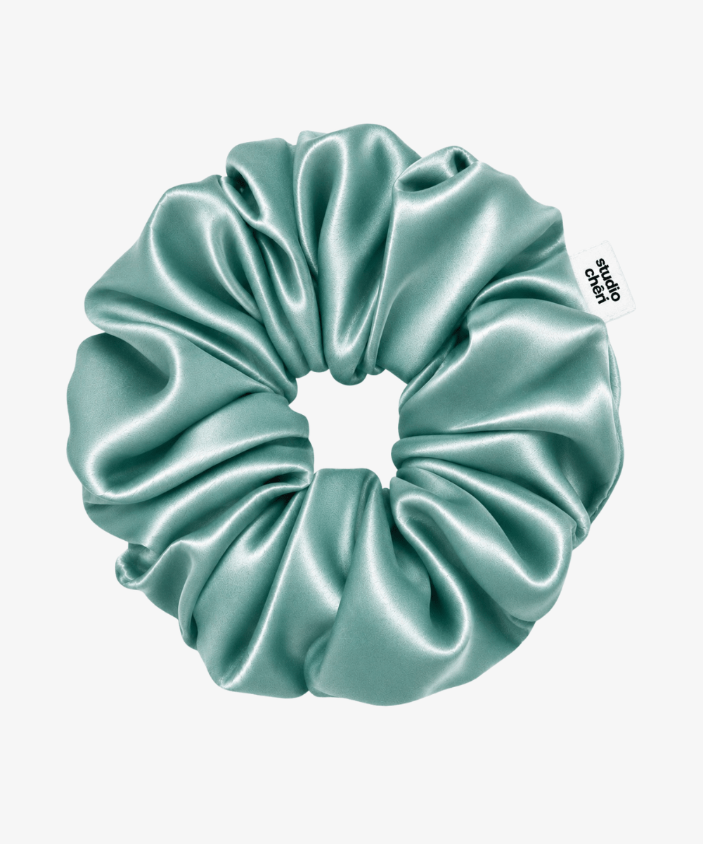 Satin Scrunchie - Mint - Mint - Studio Chéri