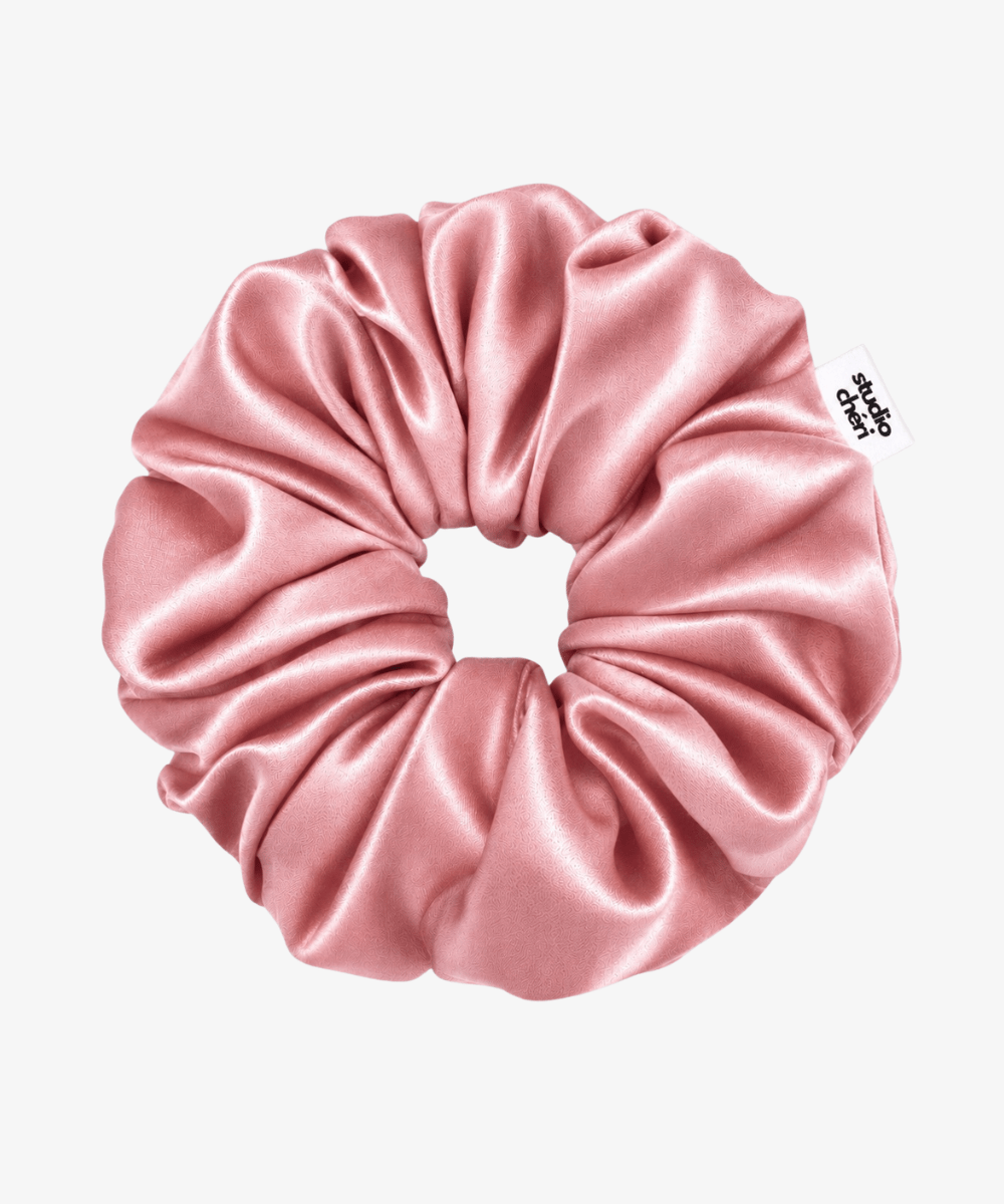 Satin Scrunchie - Rose - Rosa - Studio Chéri