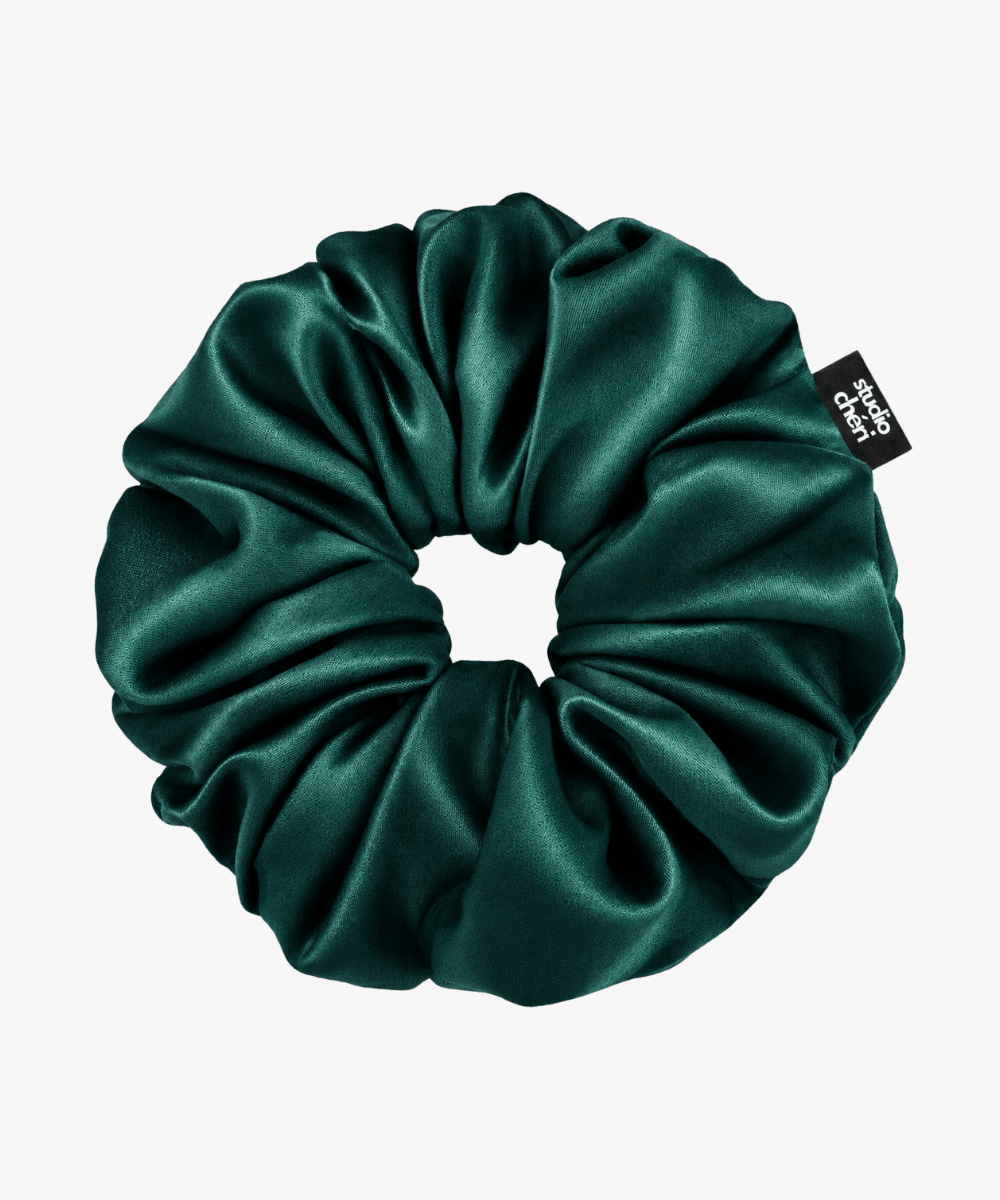 Satin Scrunchie - Smaragd - Grün - Studio Chéri