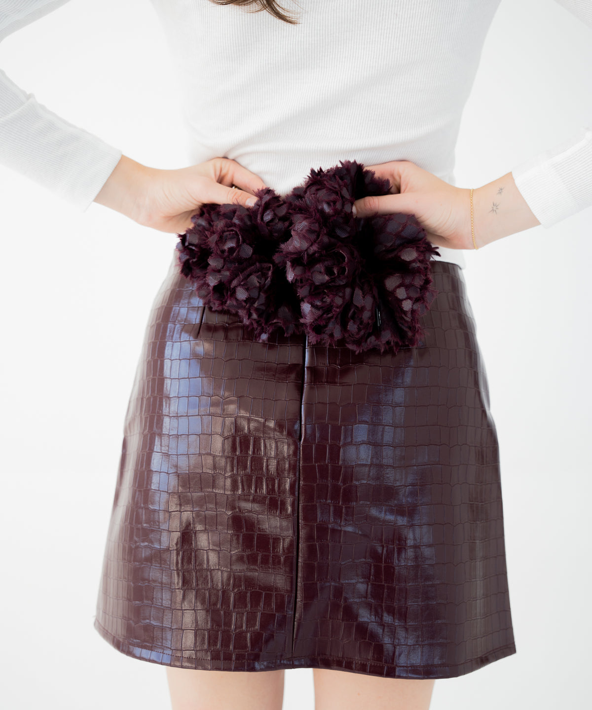 Silhouette - Baumwolle Scrunchie