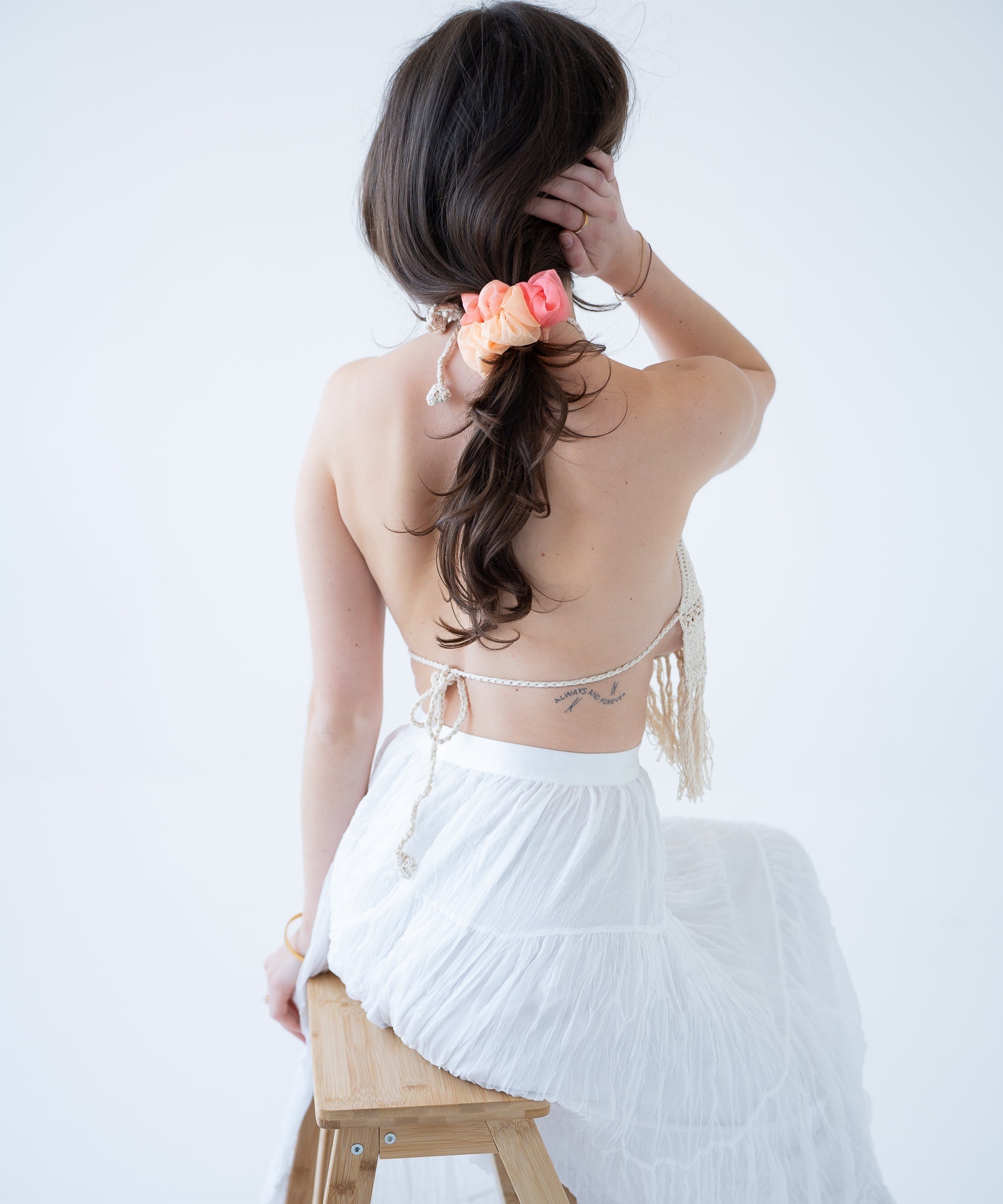 Soft Sun - Chiffon Scrunchie - gelb - Studio Chéri