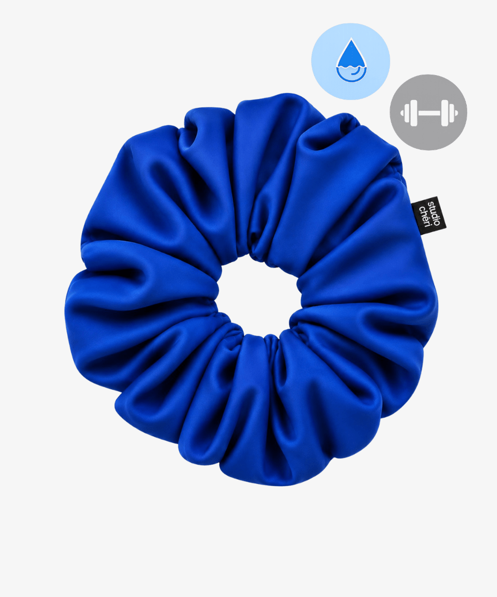 Swim & Sweat Scrunchie - Navy - Blau - Studio Chéri