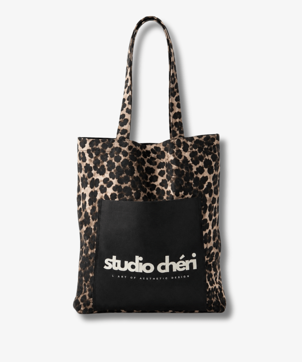 Tote Bag - Leo - Schwarz - Studio Chéri