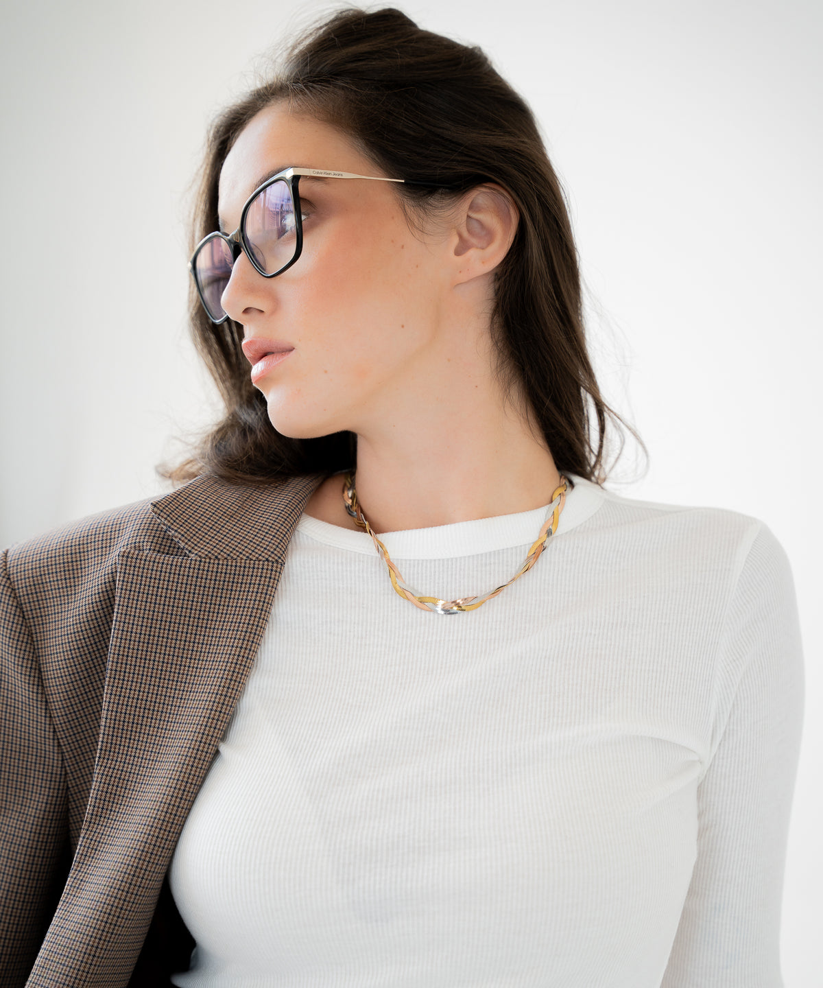 Céline - 18K Tricolor Kette