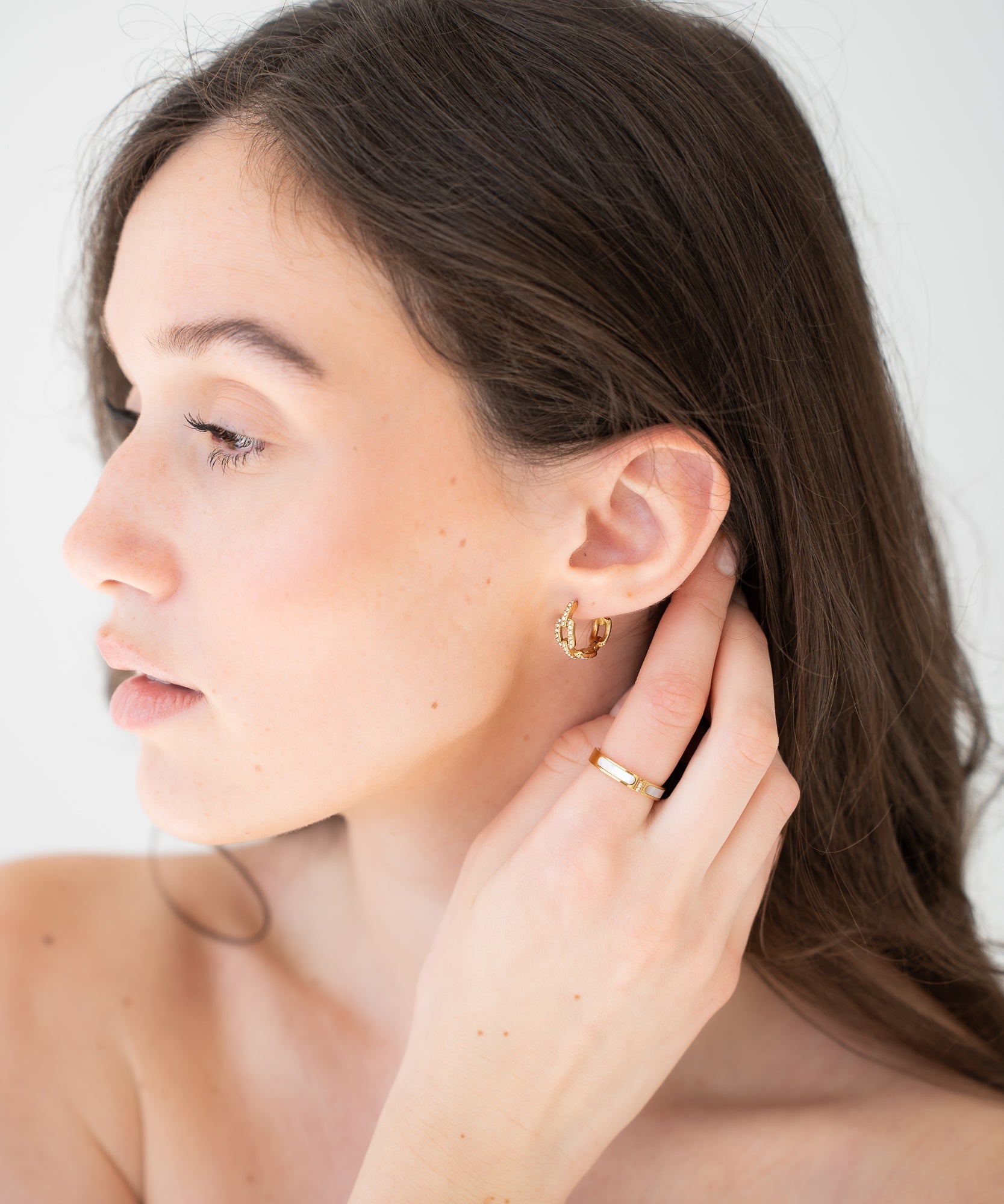 Valeria - 18K Goldring - Gold - Studio Chéri