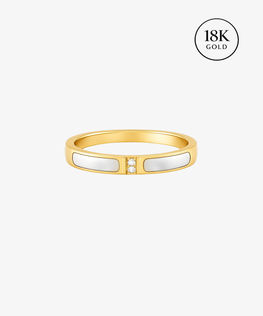 Valeria - 18K Goldring - Gold - Studio Chéri