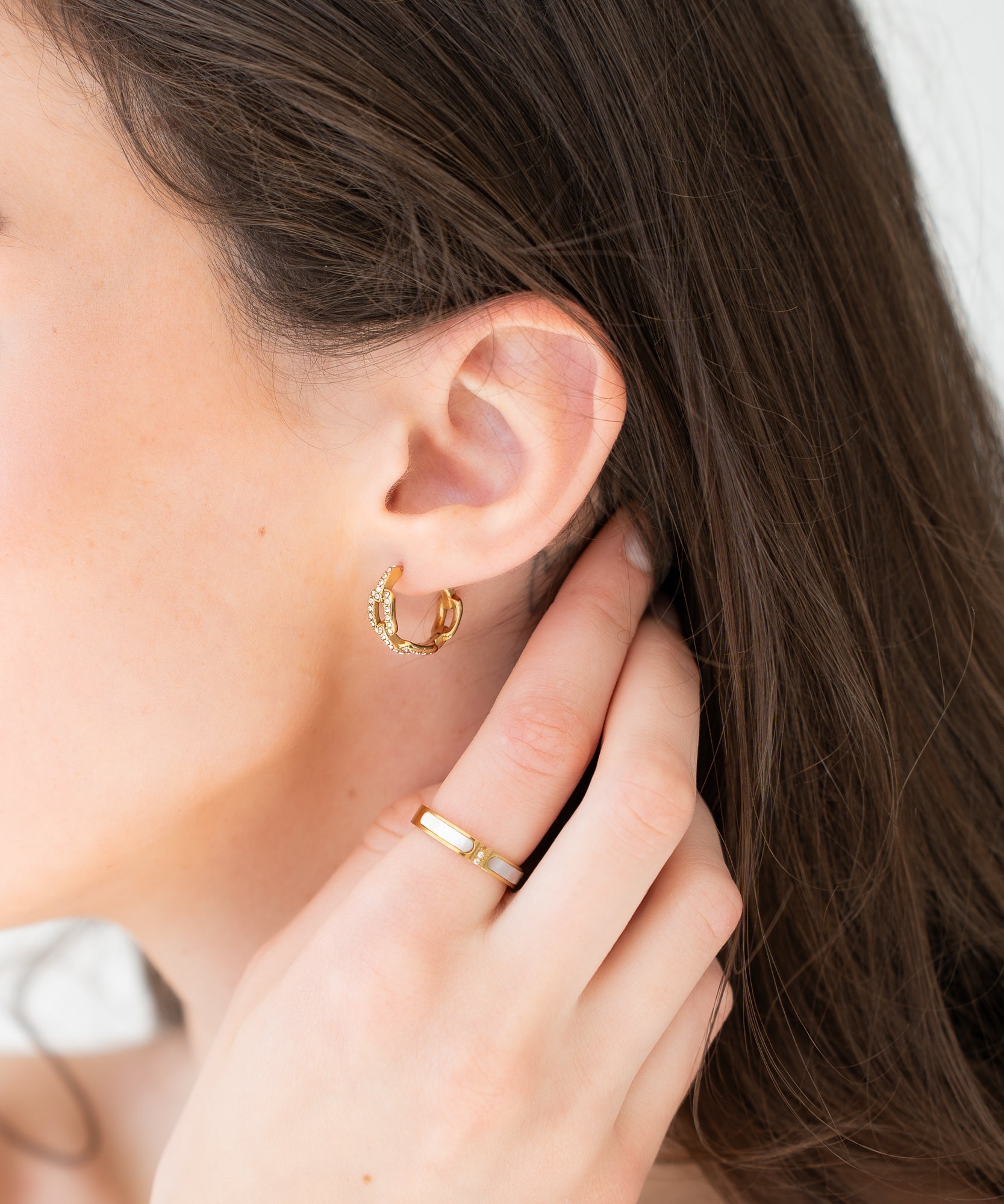 Valeria - 18K Goldring - Gold - Studio Chéri